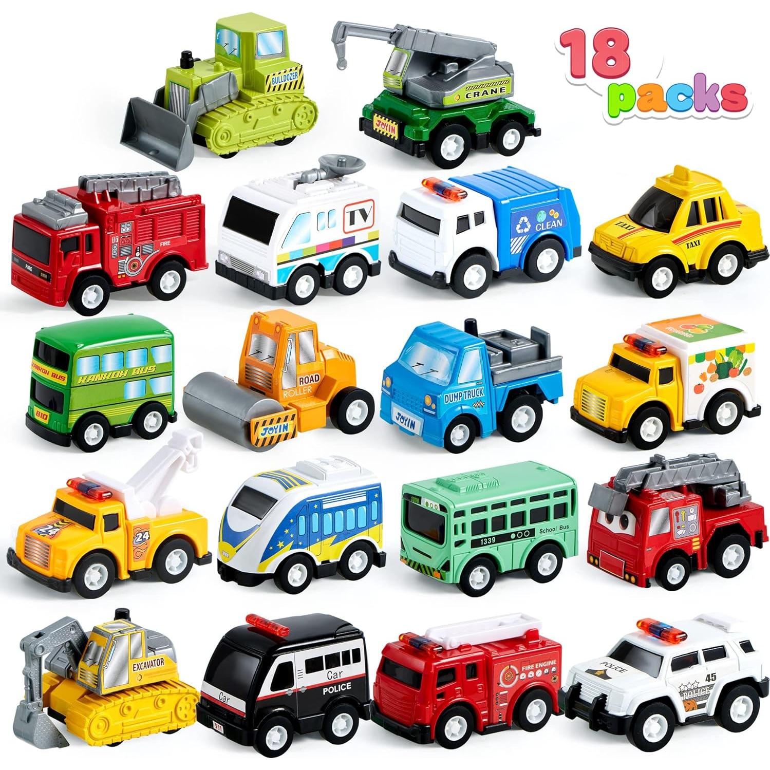 Set de Vehículos de Juguete JOYIN 38 Piezas para Niños