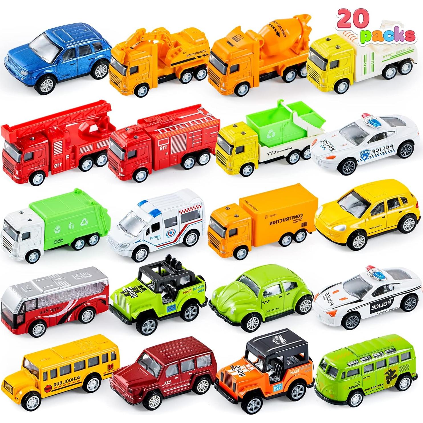 Set de Vehículos de Juguete JOYIN 38 Piezas para Niños