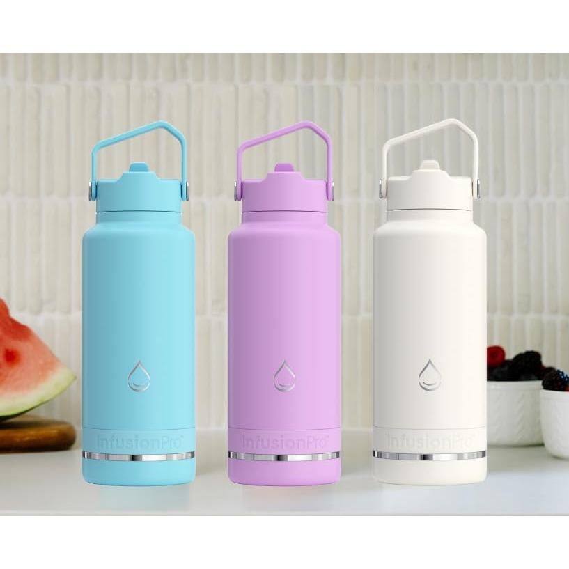Botella Infusora Infusion Pro 32 oz Acero Inoxidable