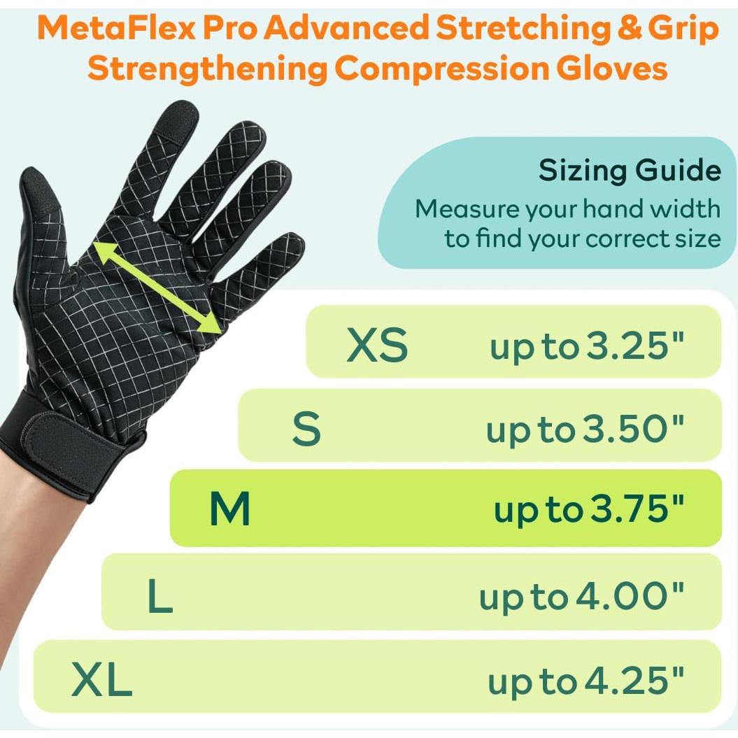 Guantes MetaFlex Pro - Fuerza de Agarre y Compresión Avanzada