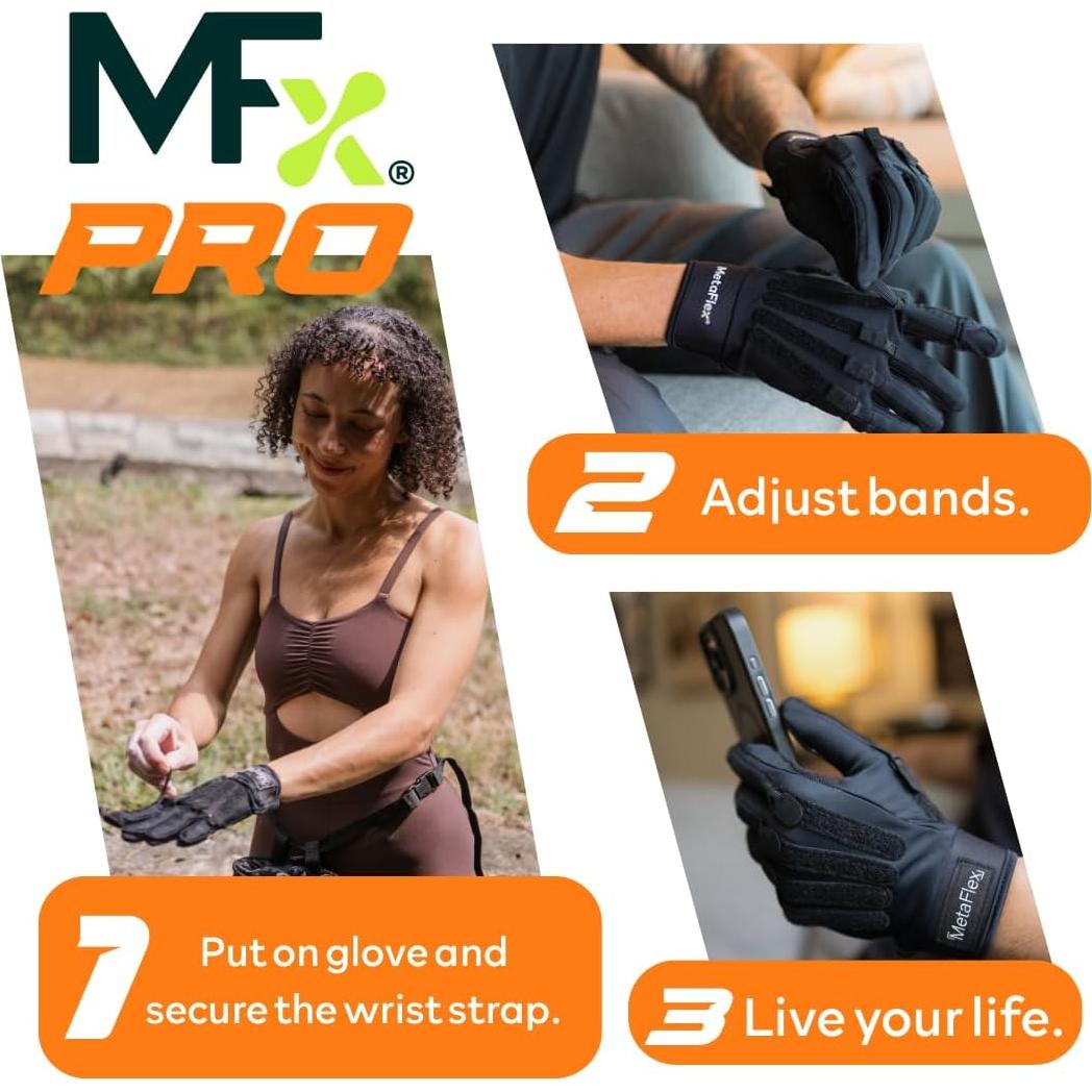 Guantes MetaFlex Pro - Fuerza de Agarre y Compresión Avanzada