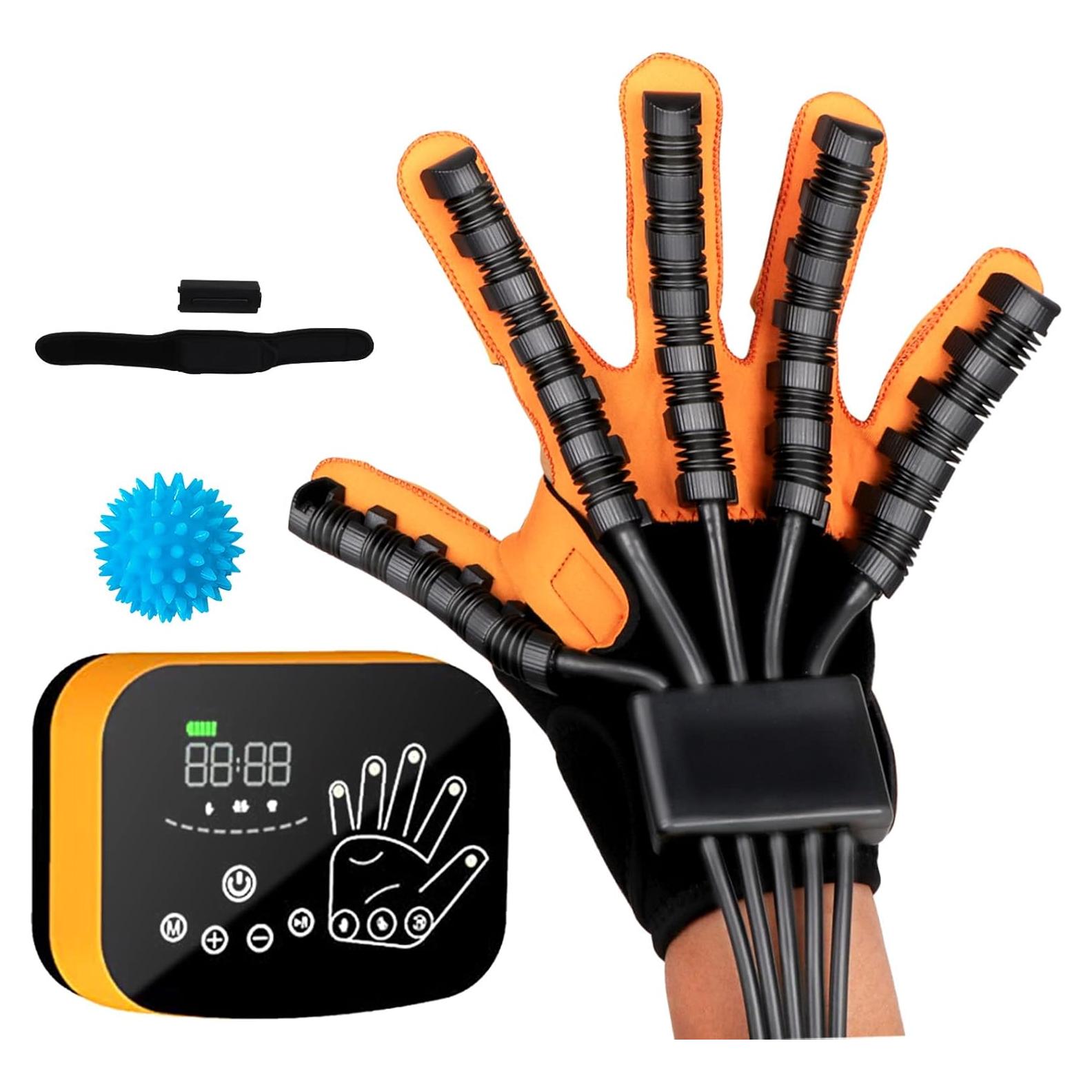 Guantes Robot de Rehabilitación ZTGOJ Mano Izquierda L 8 Niveles