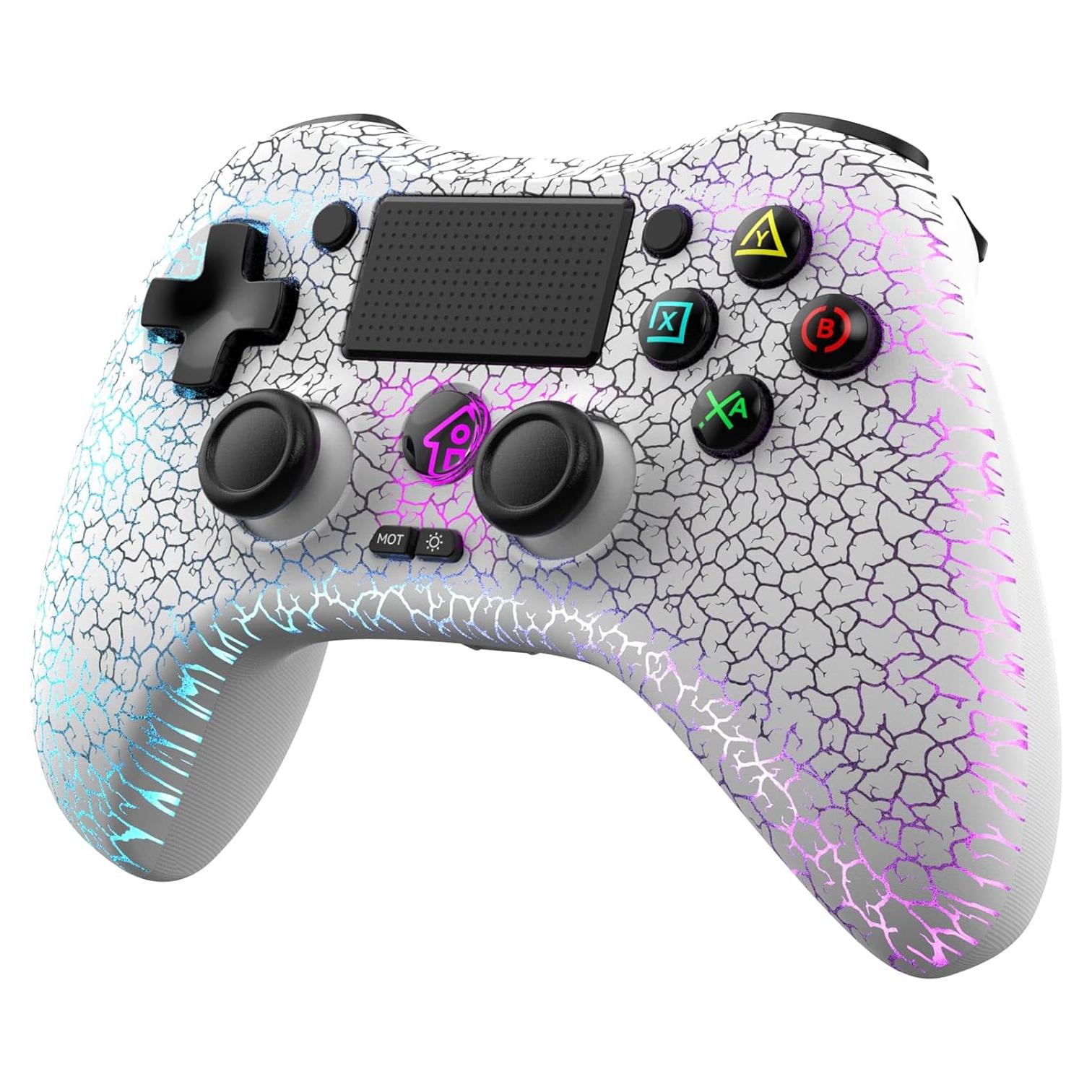 Controlador Inalámbrico RALAN LED 8 Colores para PS4