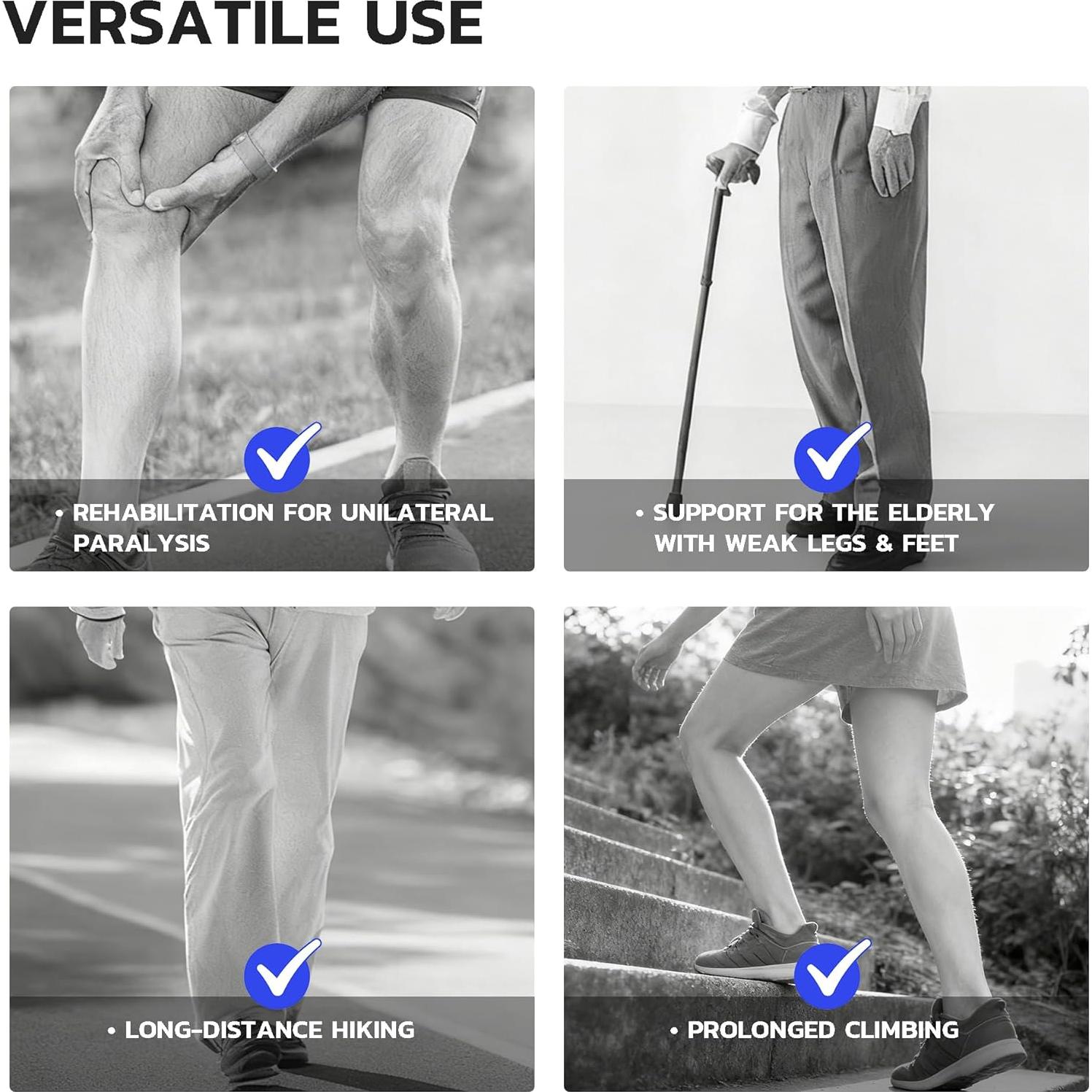 Exoesqueleto Robótico ZOYACREATE para Caminata - Negro