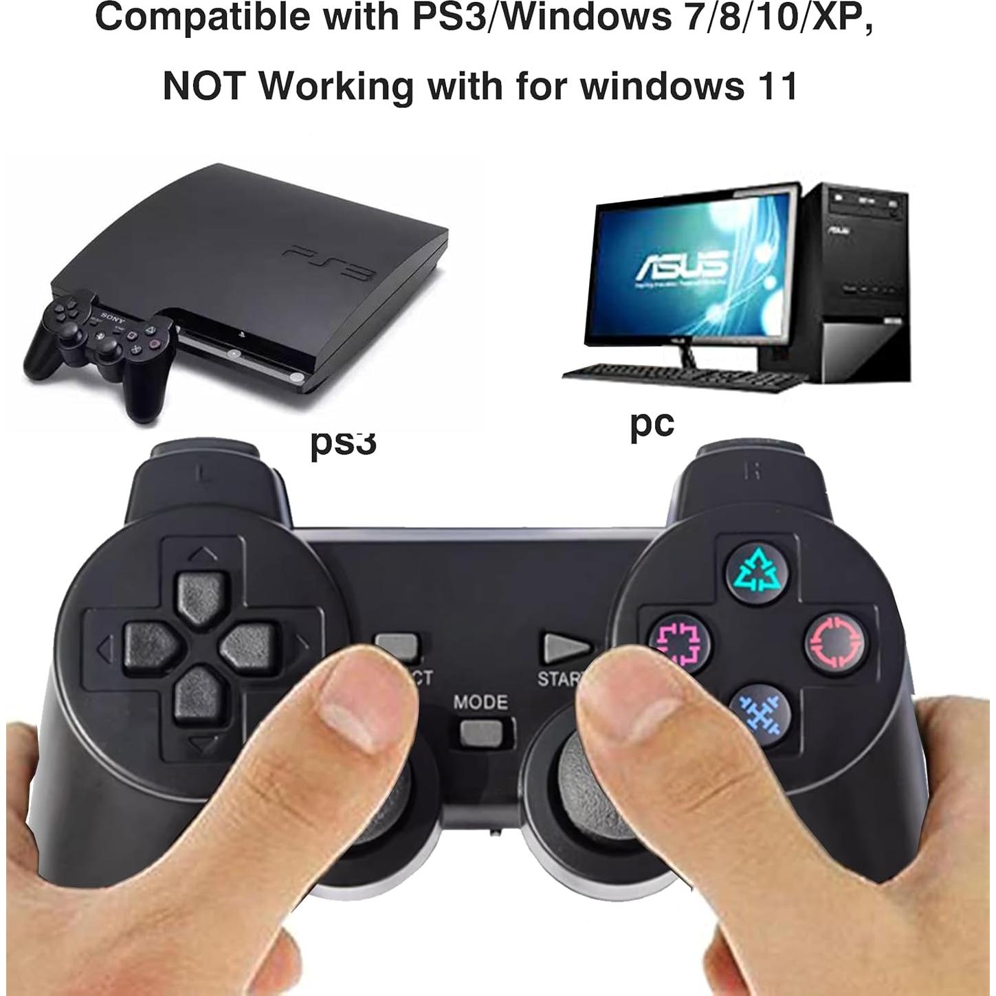 Controlador Inalámbrico C-Zone PS3/PC con Giroscopio 6 Ejes