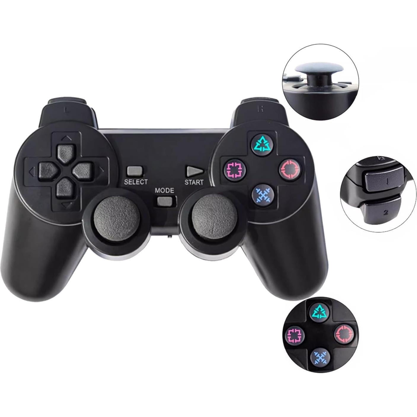 Controlador Inalámbrico C-Zone PS3/PC con Giroscopio 6 Ejes
