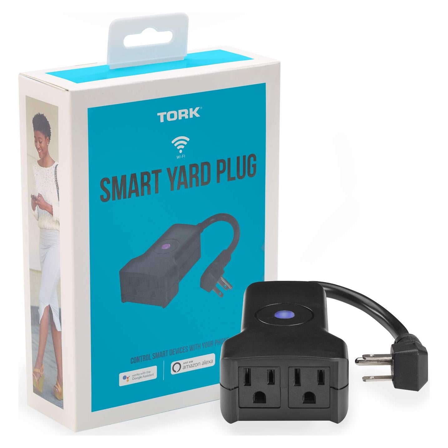 Enchufe Inteligente TORK WFOP2 Doble Receptáculo Exterior