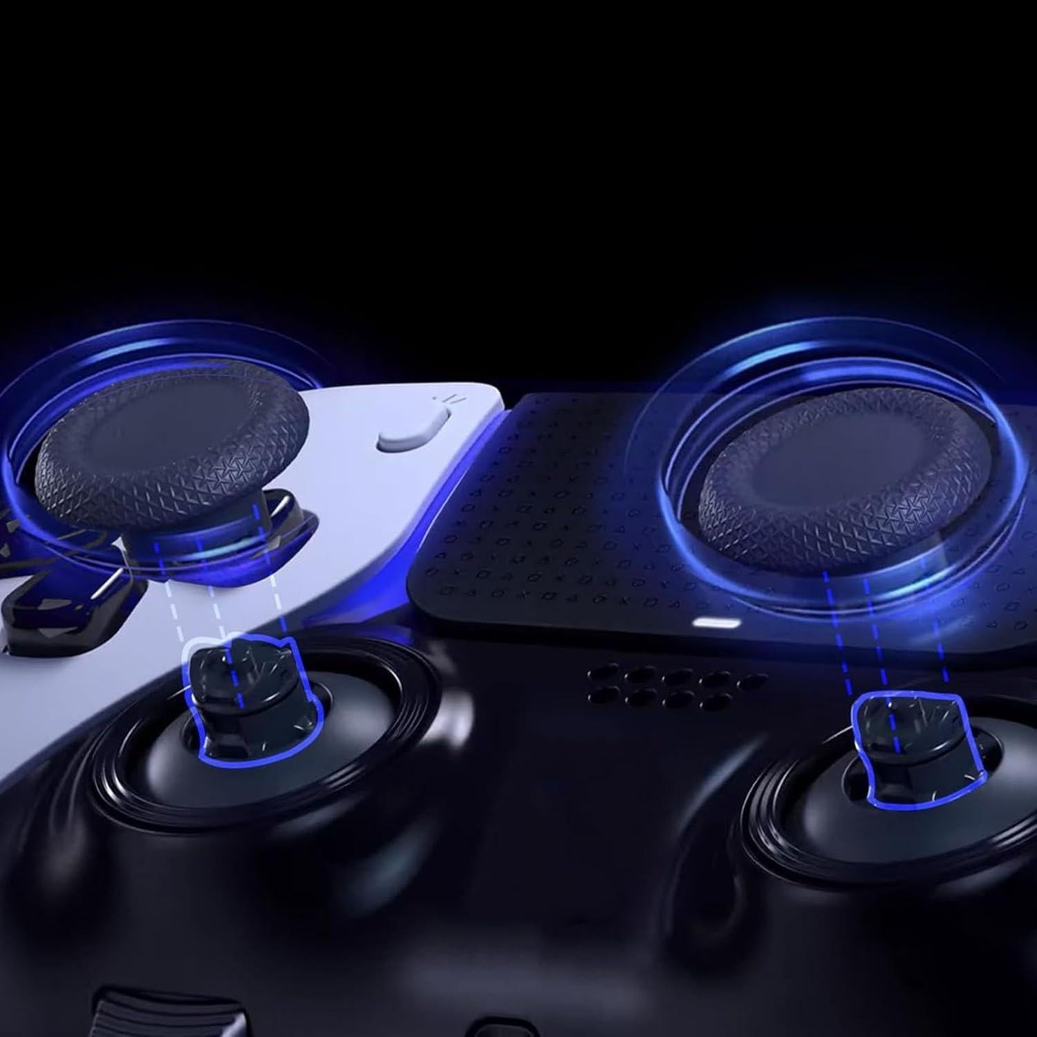 Tapas de Joystick PS5 Gugxiom 6 en 1 Negro