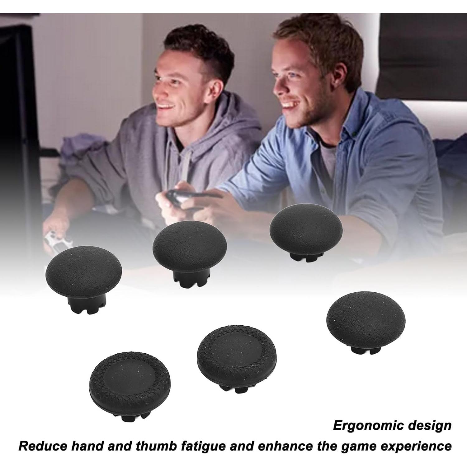 Tapas de Joystick PS5 Gugxiom 6 en 1 Negro