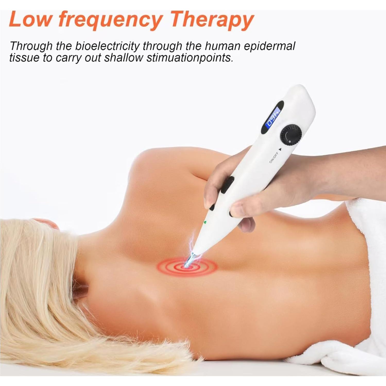 Bolígrafo de Acupuntura Electrónica iVolconn - Alivio Dolor 20 Niveles