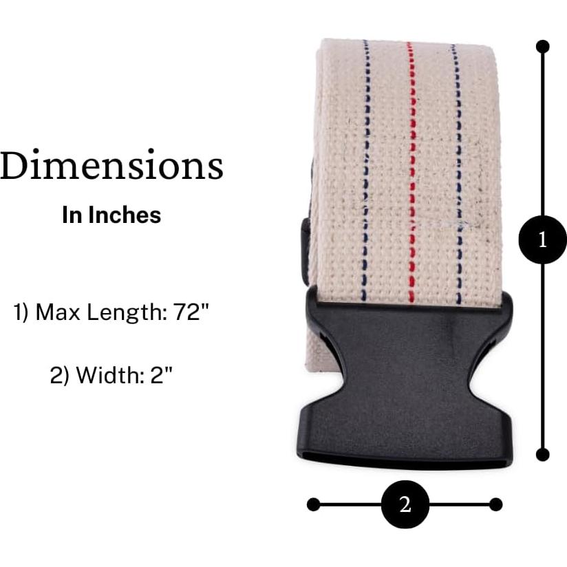 Cinturón de Transferencia Quick-Click Synchronis 183 cm