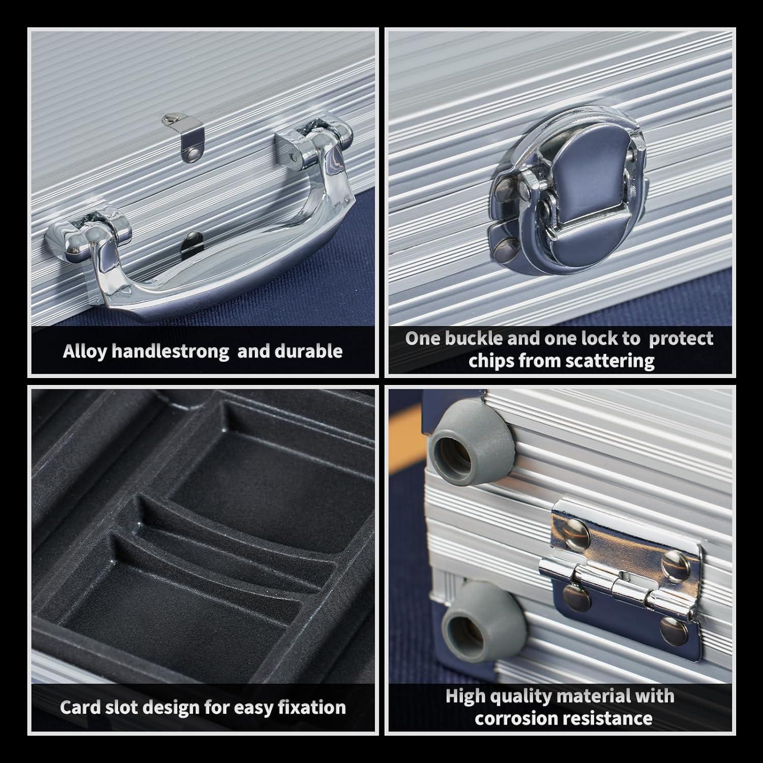 Set de Póker Boyzhood 300 Piezas con Estuche de Aluminio