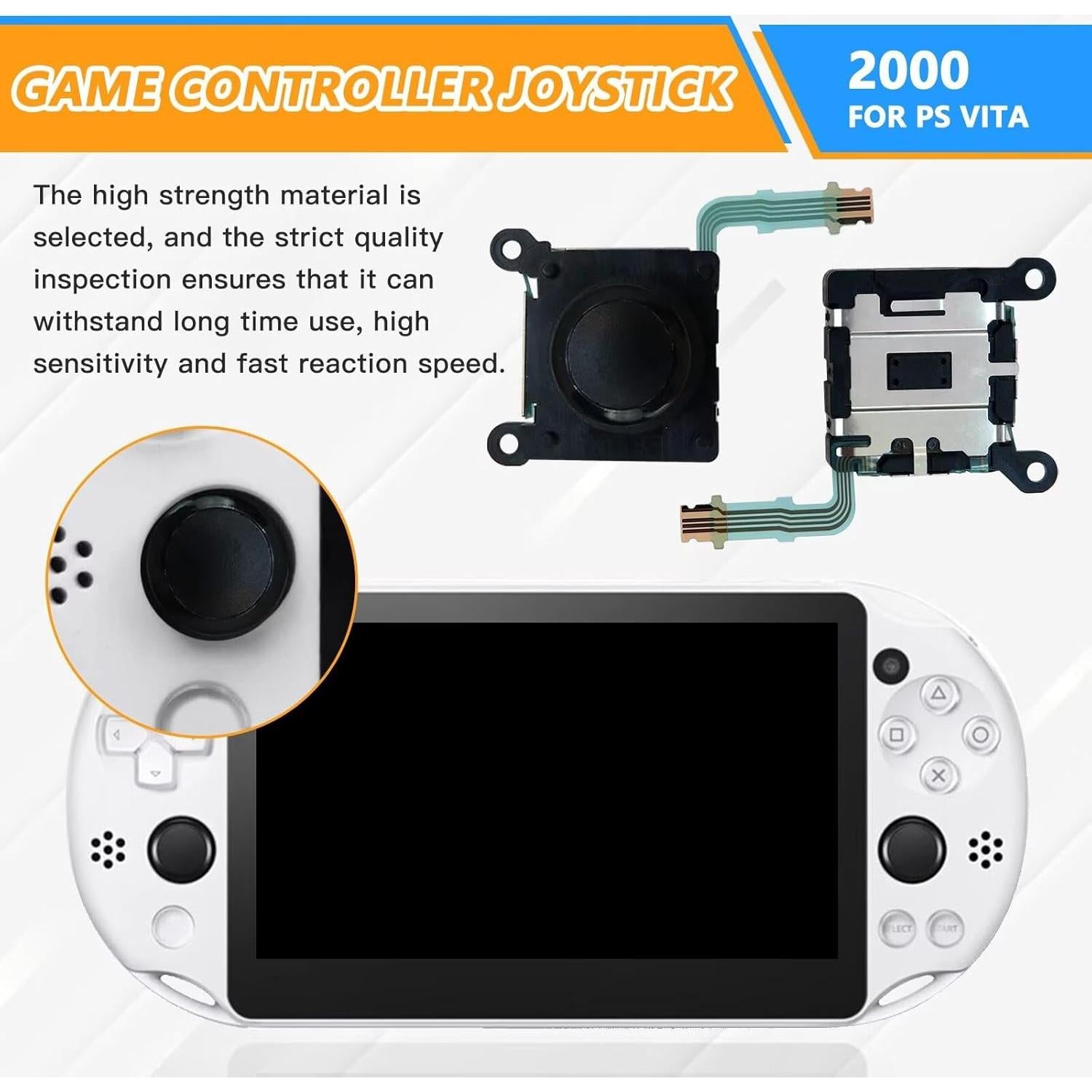 Palanca de Control Analógica Icelily 2 Pcs para PS Vita 2000