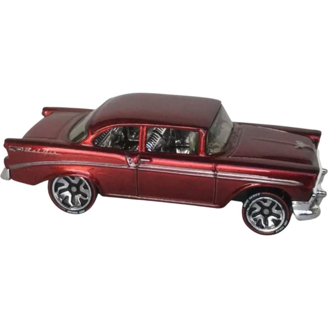 Hot Wheels ID Vehículo 56 Chevy Bel Air Rojo 1:64