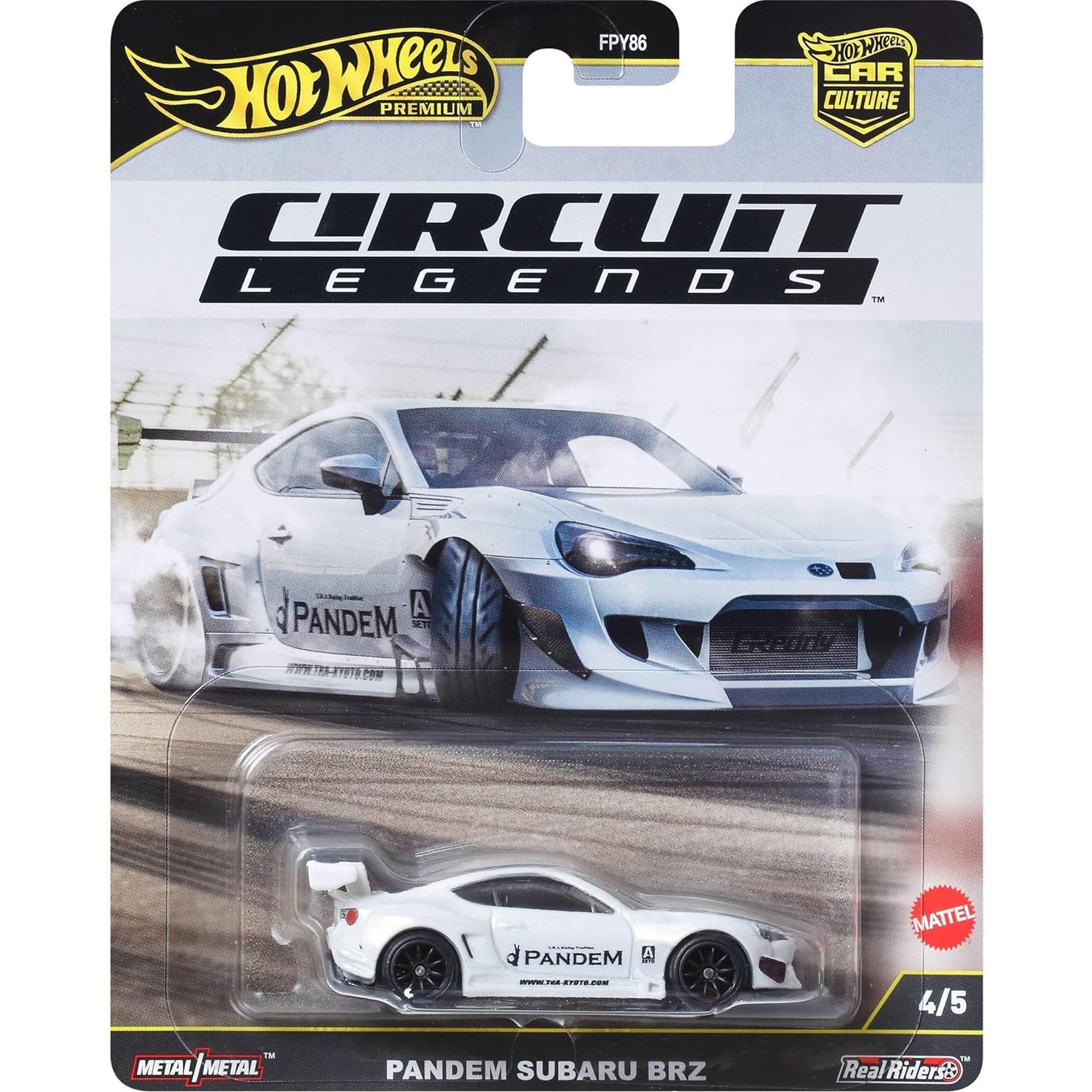 Coche de Juguete Hot Wheels Premium Car Culture Subaru BRZ 1:64