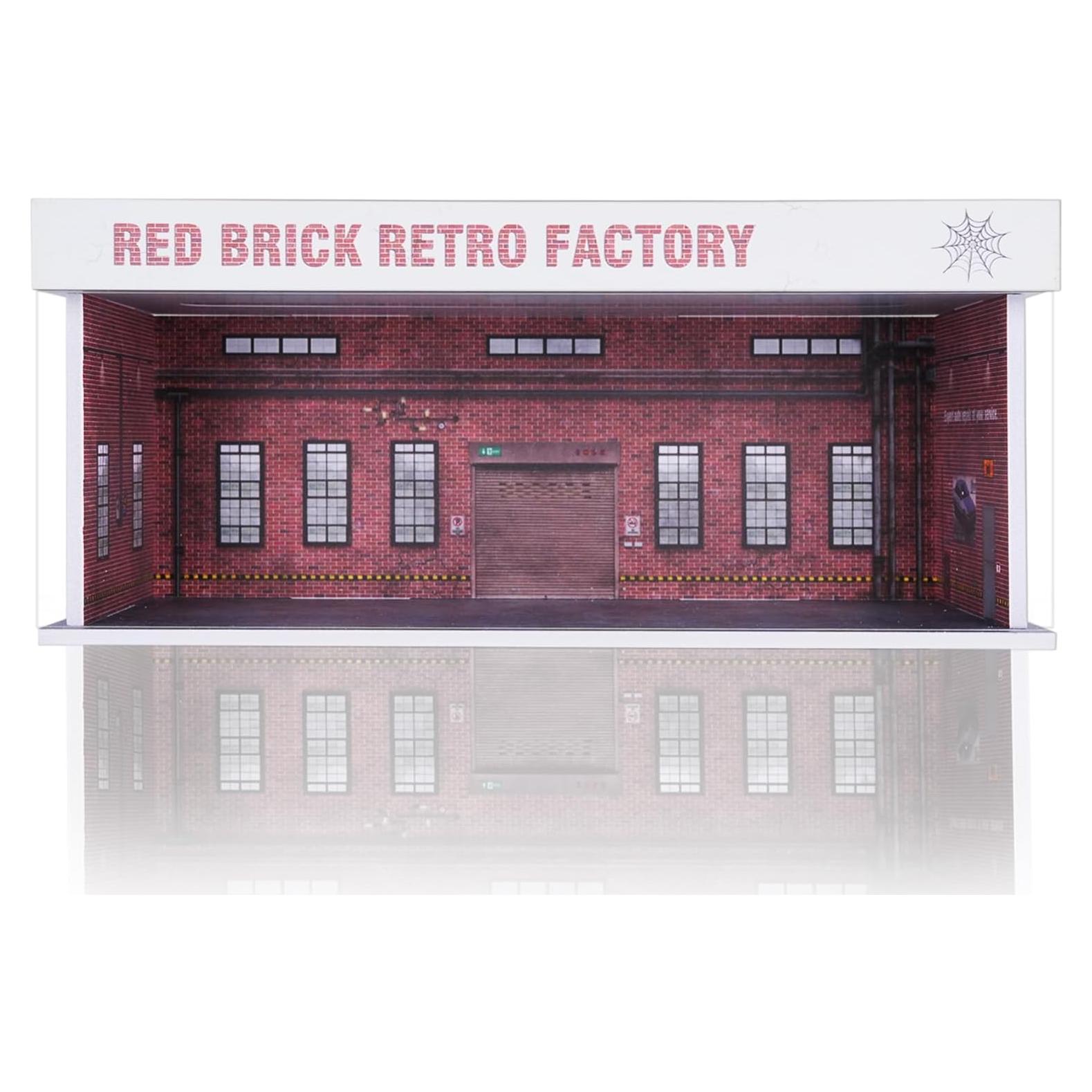 Estuche Garaje de Exhibición Hot Wheels 1:64 con LED y Acrílico