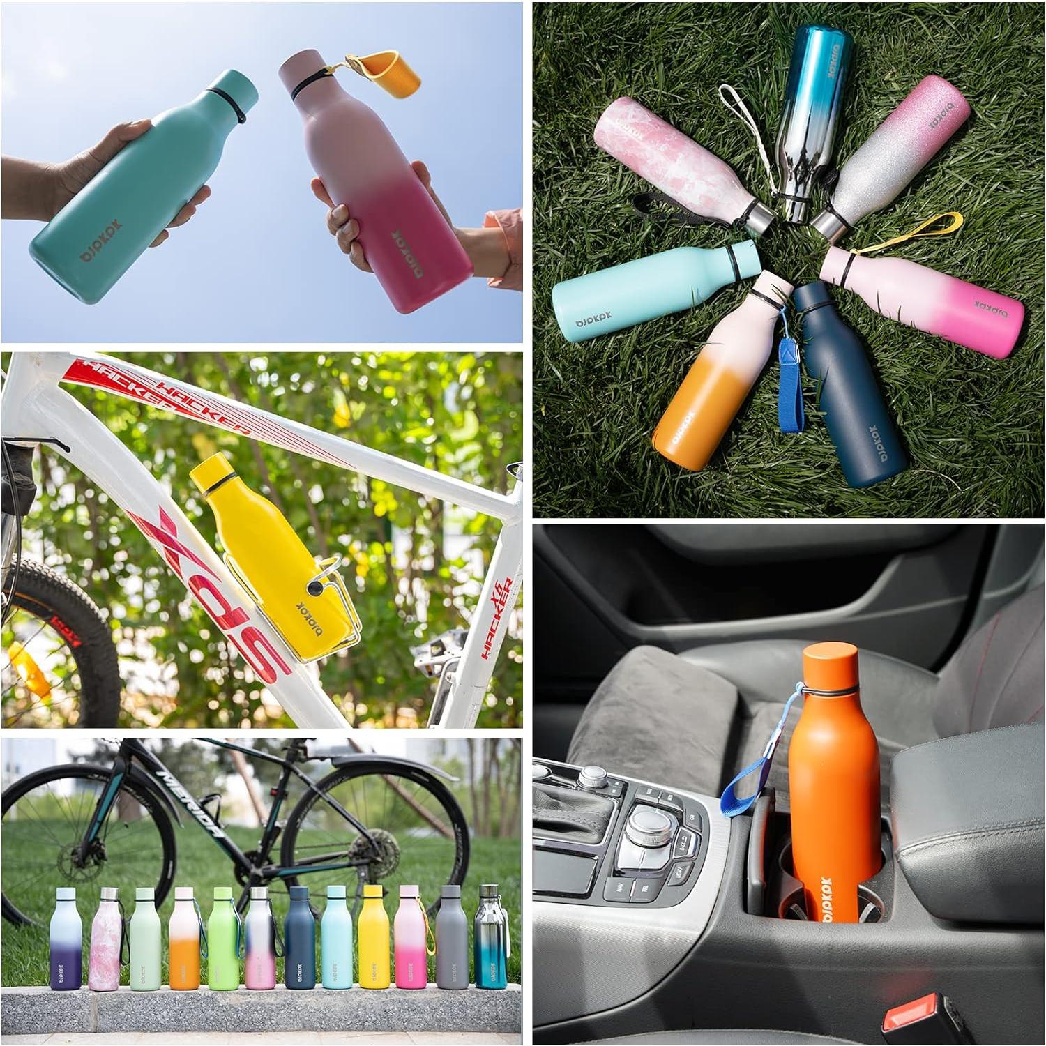 Botella de Agua Aislada BJPKPK 532 ml Acero Inoxidable Menta