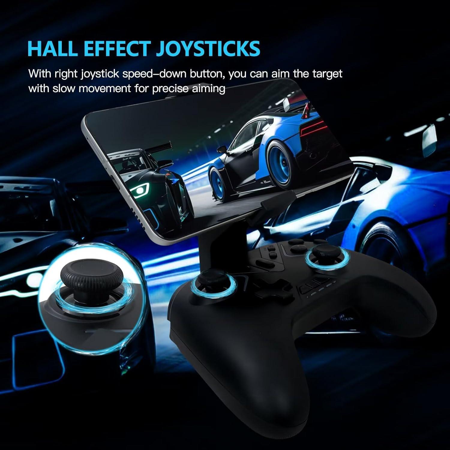 Controlador Inalámbrico GRABOTE con Joystick y Giroscopio