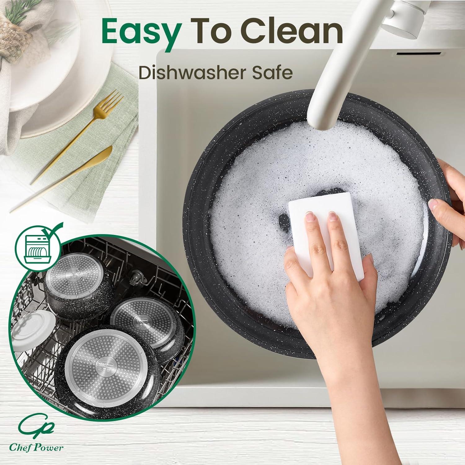 Juego de Utensilios de Cocina Chef Power 19 Piezas Cerámico