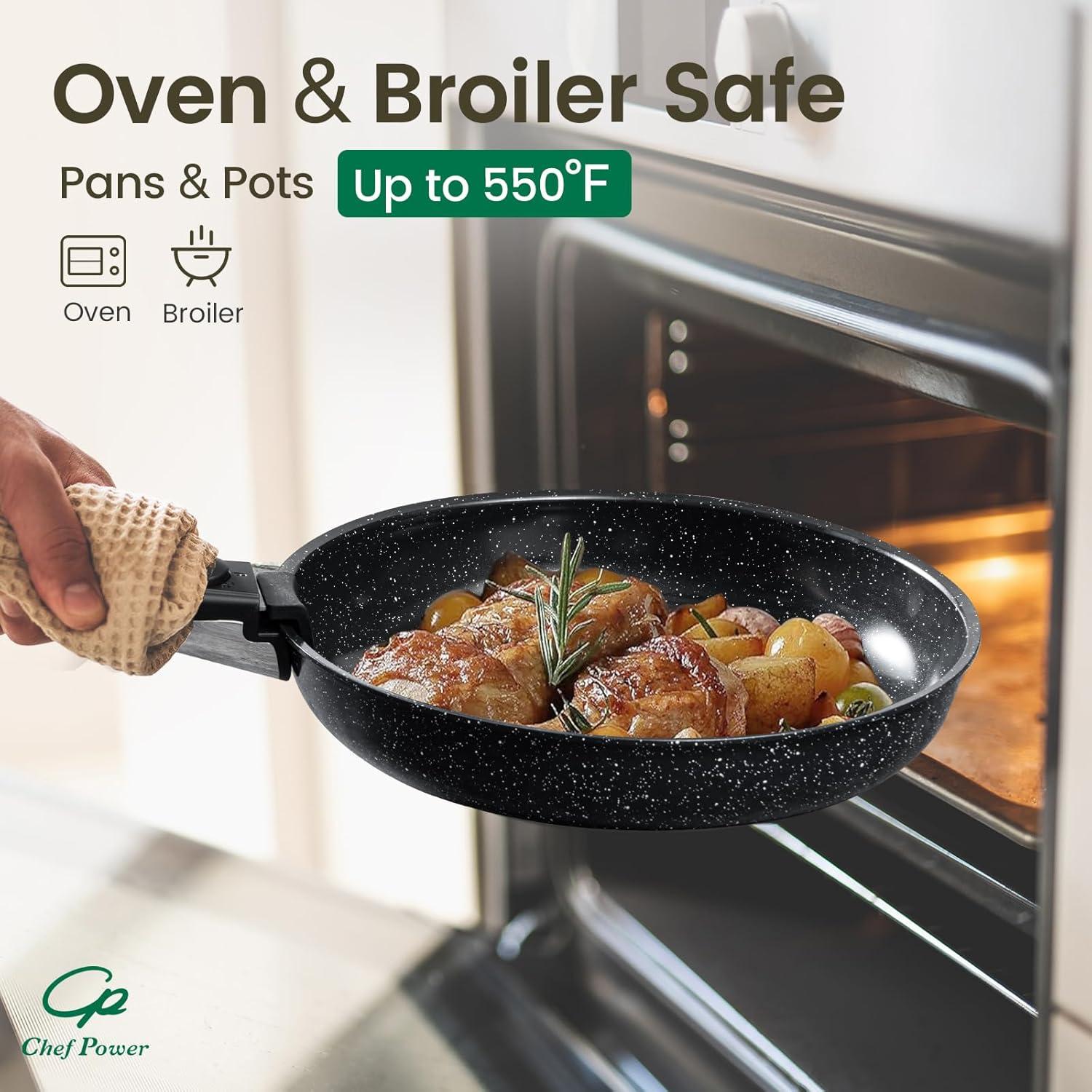 Juego de Utensilios de Cocina Chef Power 19 Piezas Cerámico