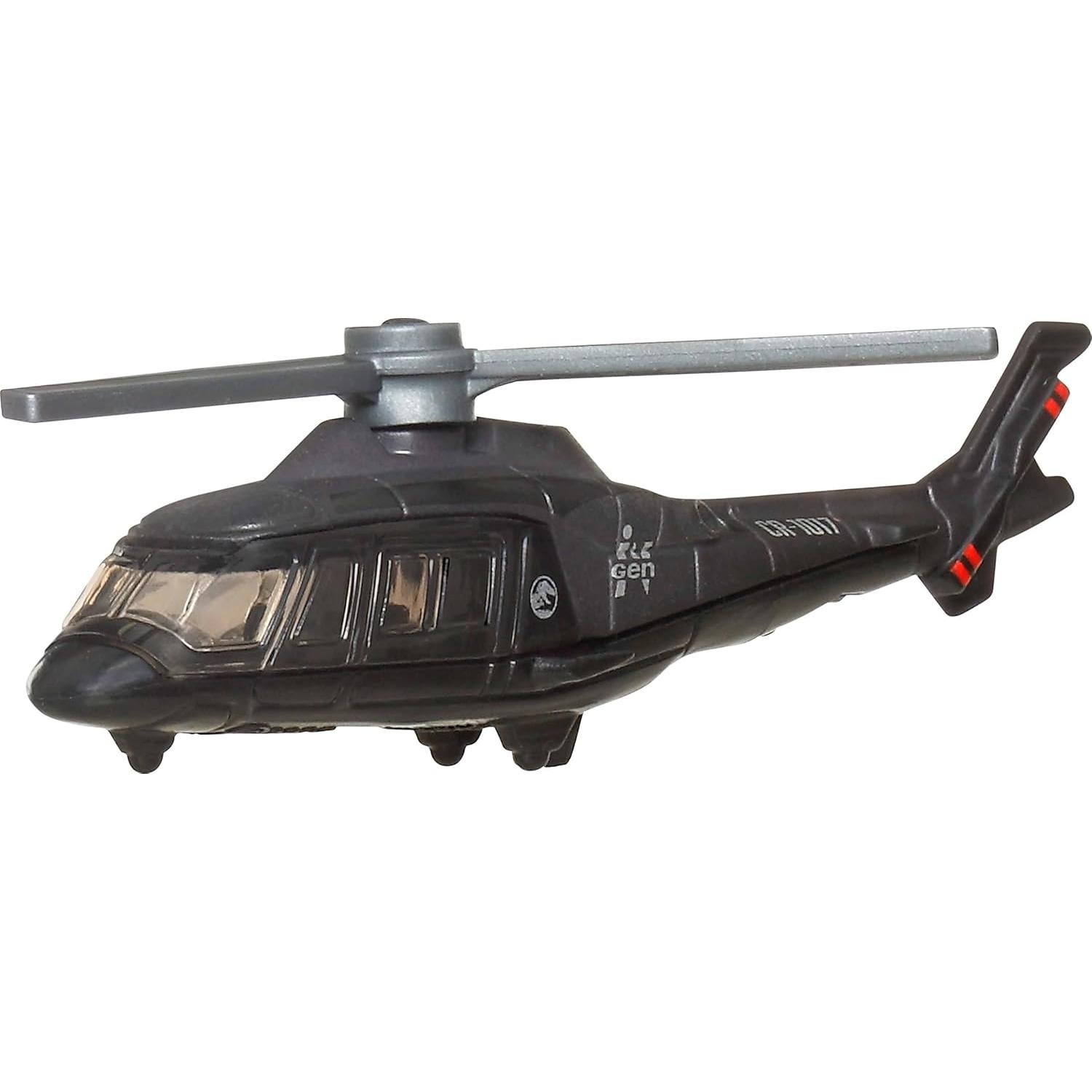 Matchbox Mundo Jurásico Paquete de 5 Vehículos y Dinosaurio