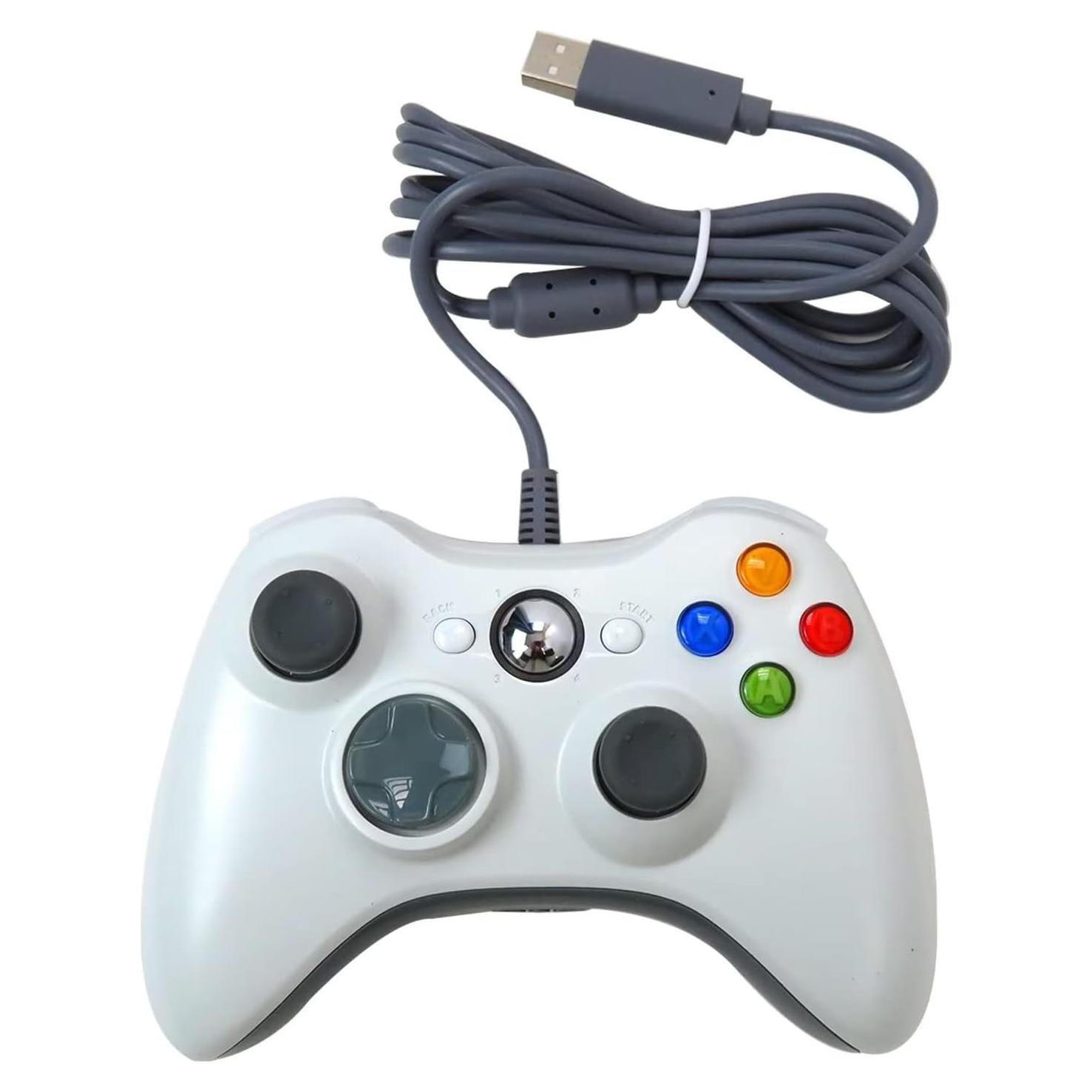 Gamepad USB con Cable USonline911 para Xbox 360 y PC
