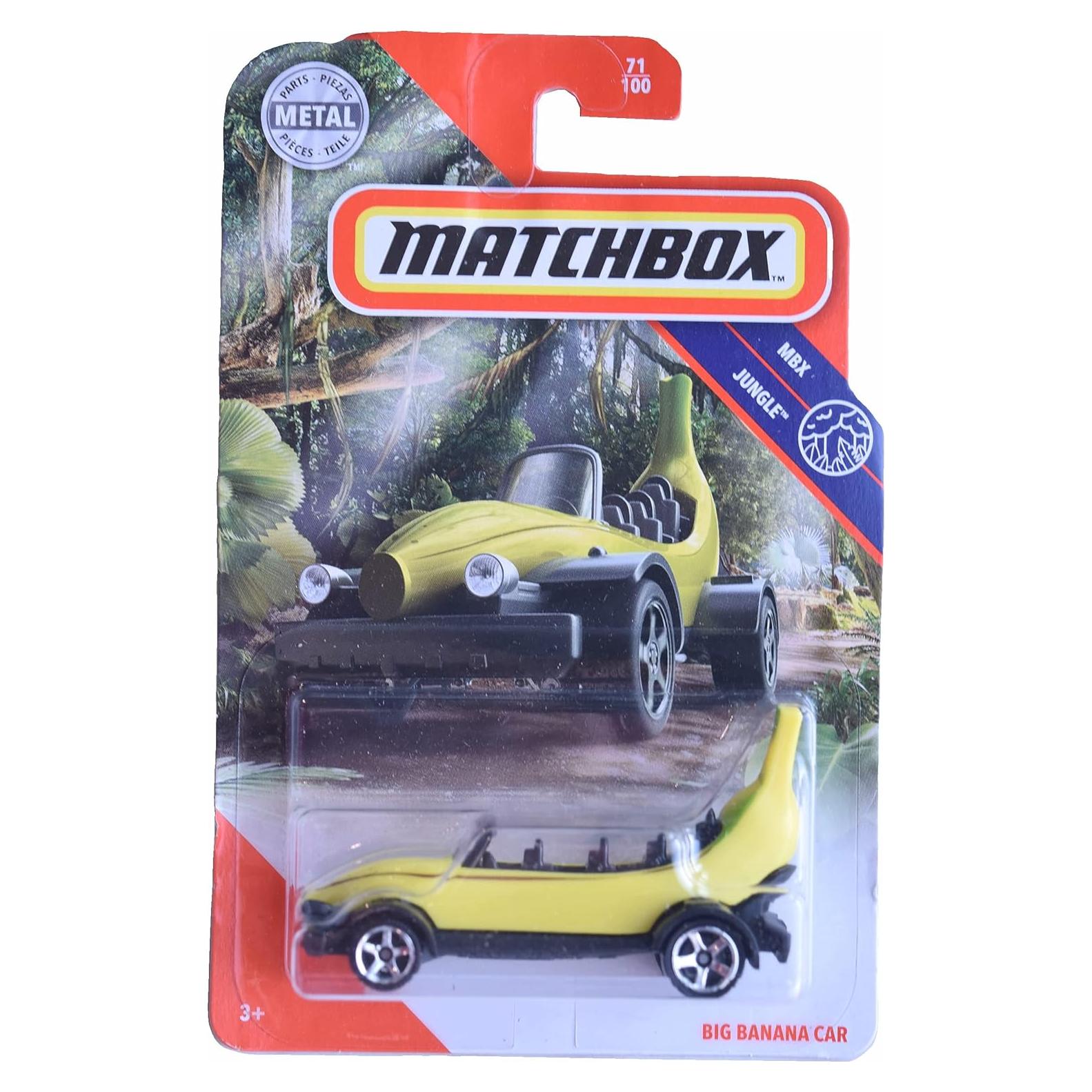 Coche de Juguete Banana Grande Matchbox Jungla 71/100