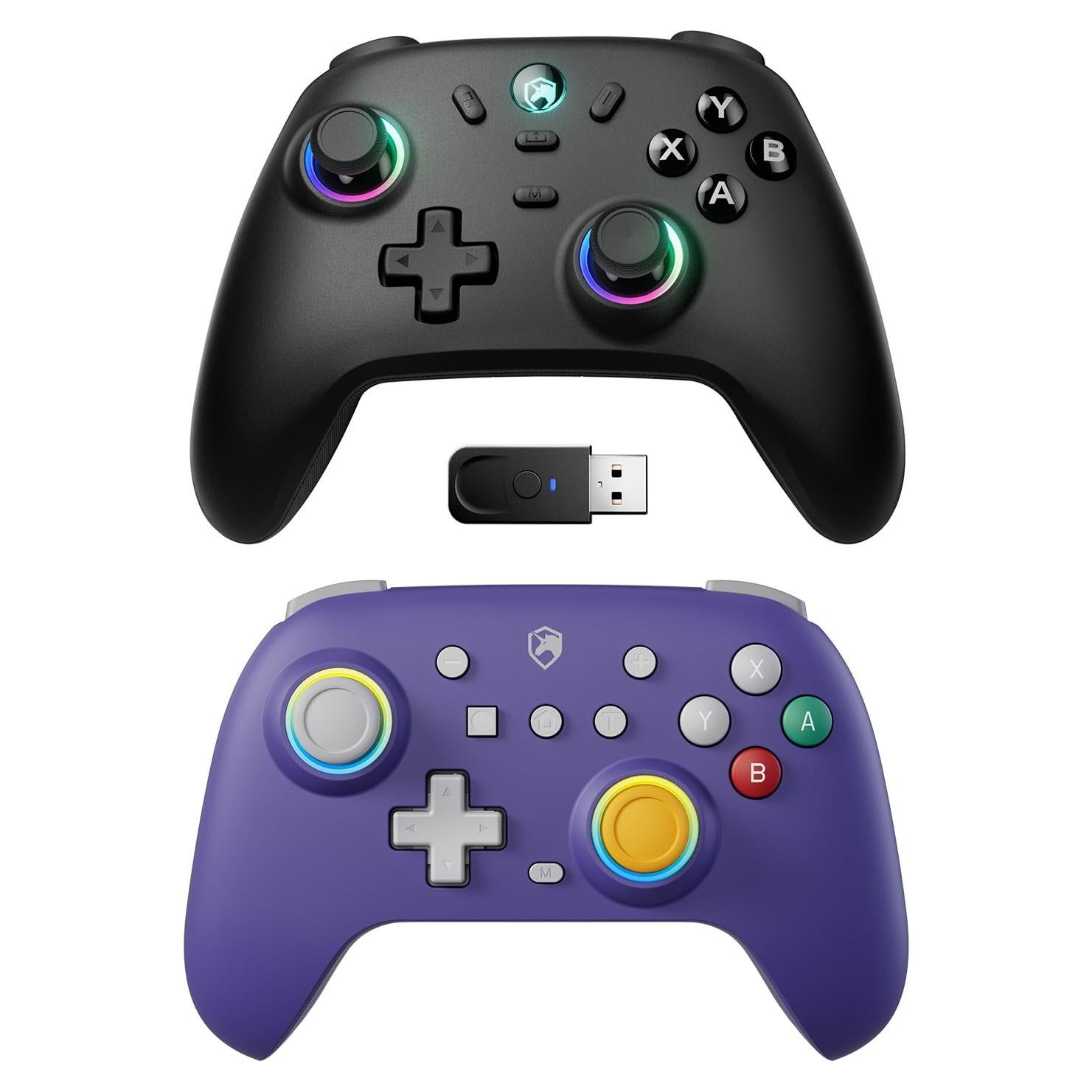 Controlador Inalámbrico ECHTPower para PC y Switch - Joystick Sin Deriva