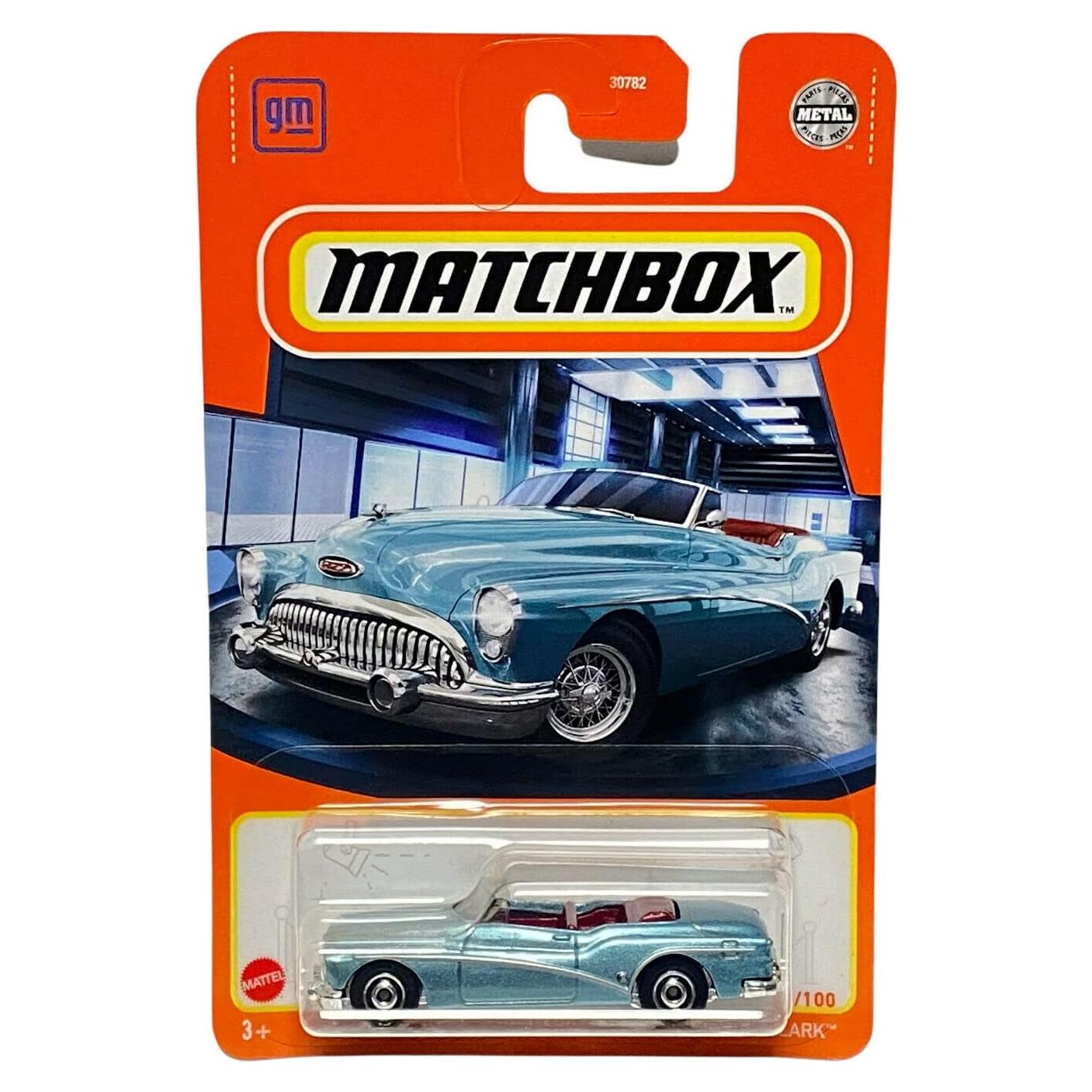 Auto a Escala Matchbox 1953 Buick Skylark Azul 7.6cm