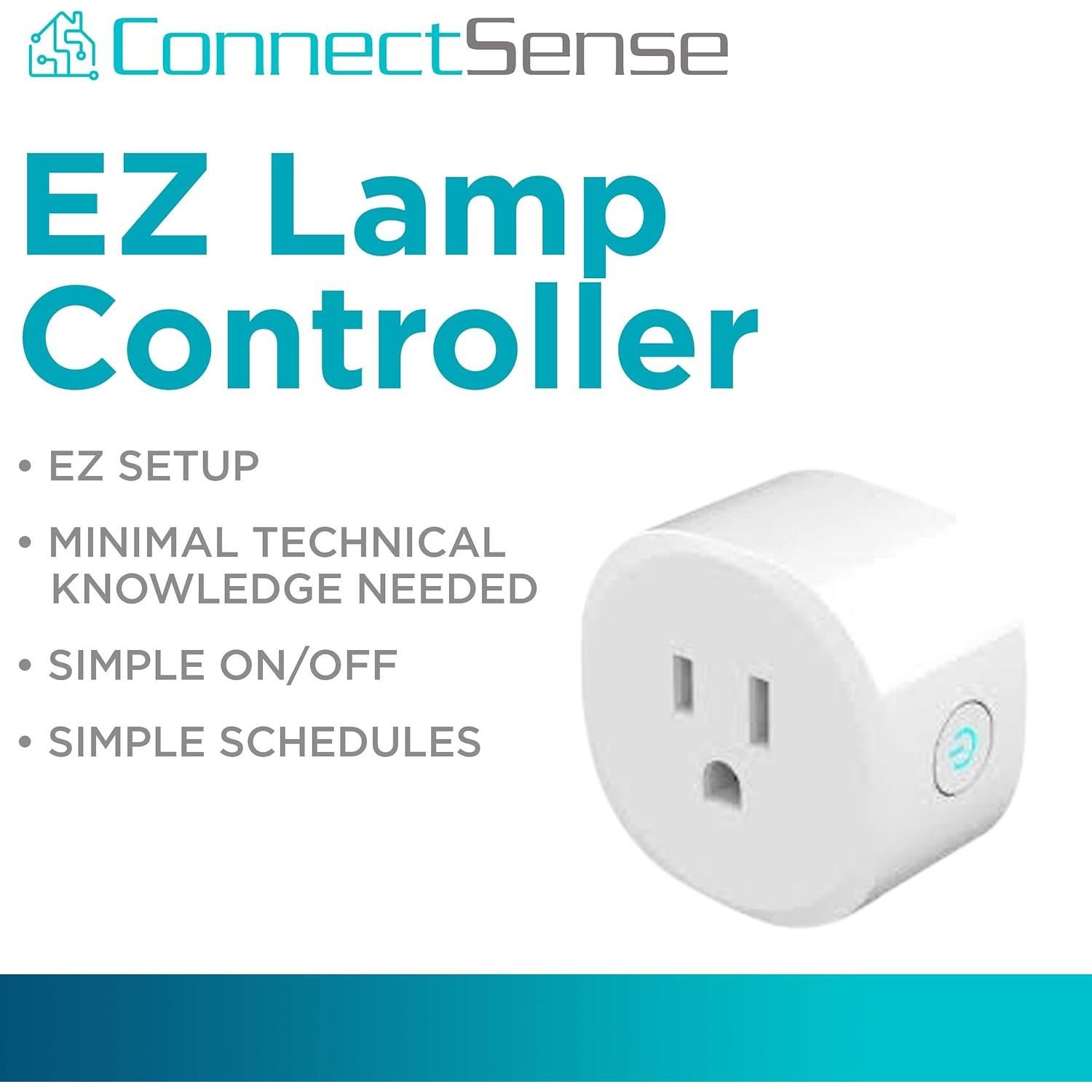 Enchufe Inteligente EZ ConnectSense Control Remoto 10A