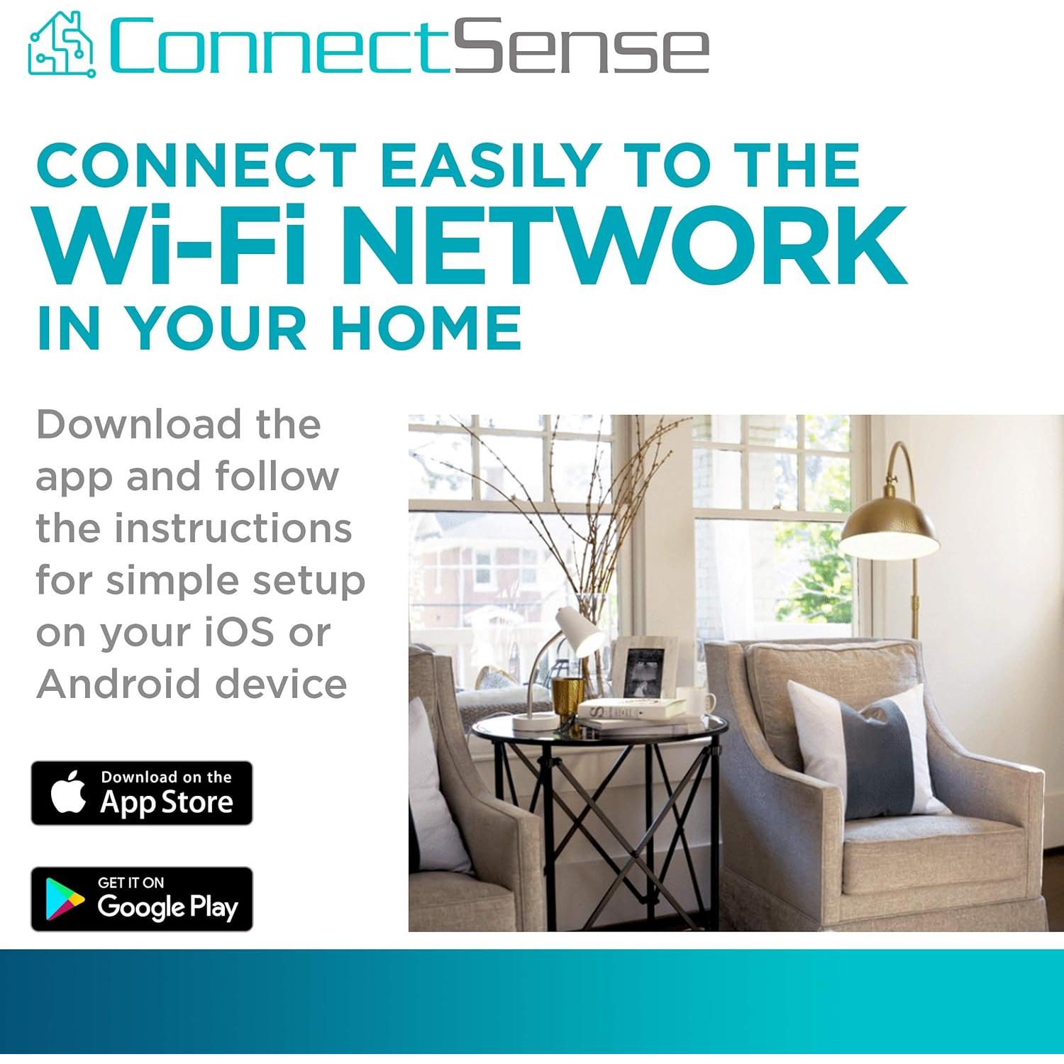 Enchufe Inteligente EZ ConnectSense Control Remoto 10A