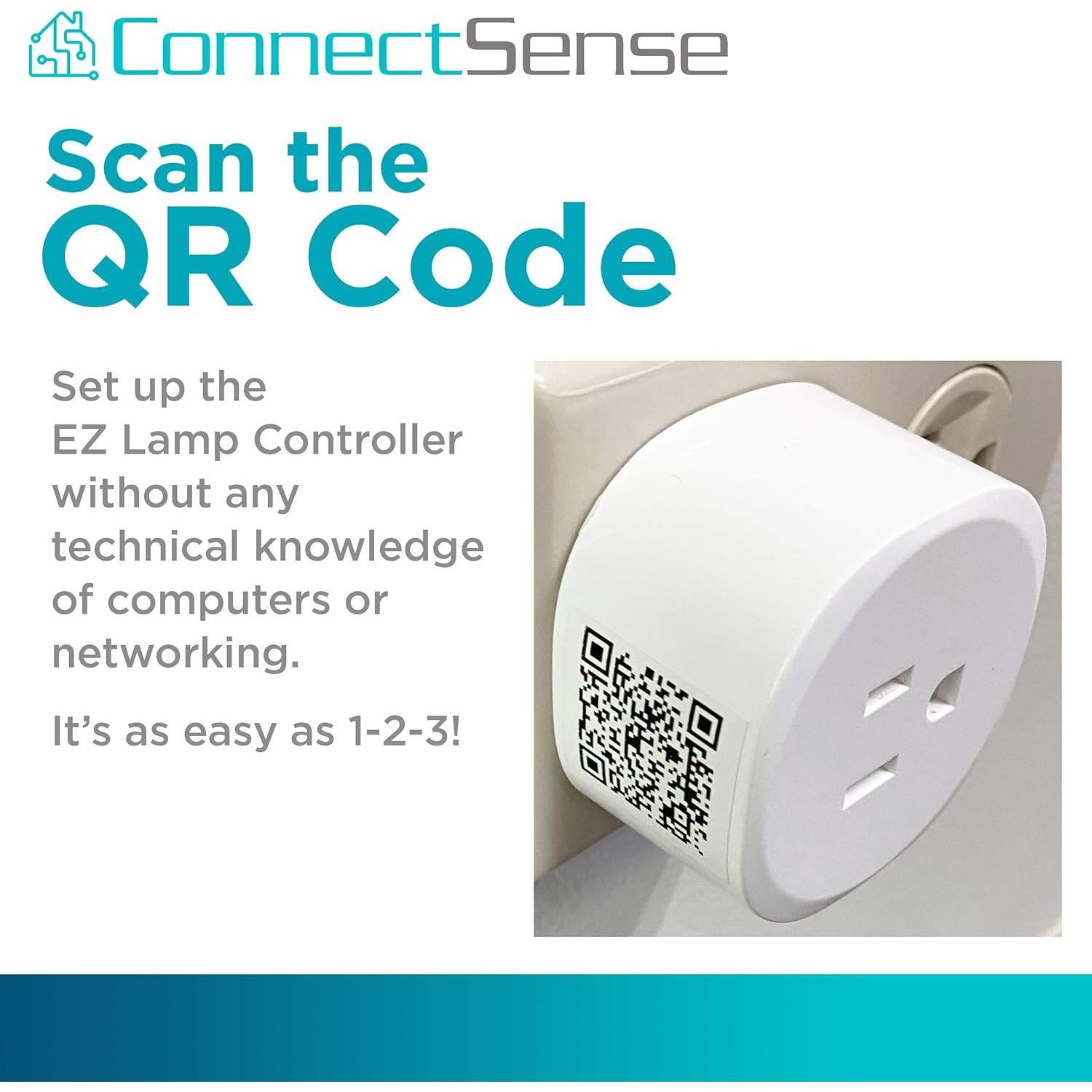 Enchufe Inteligente EZ ConnectSense Control Remoto 10A