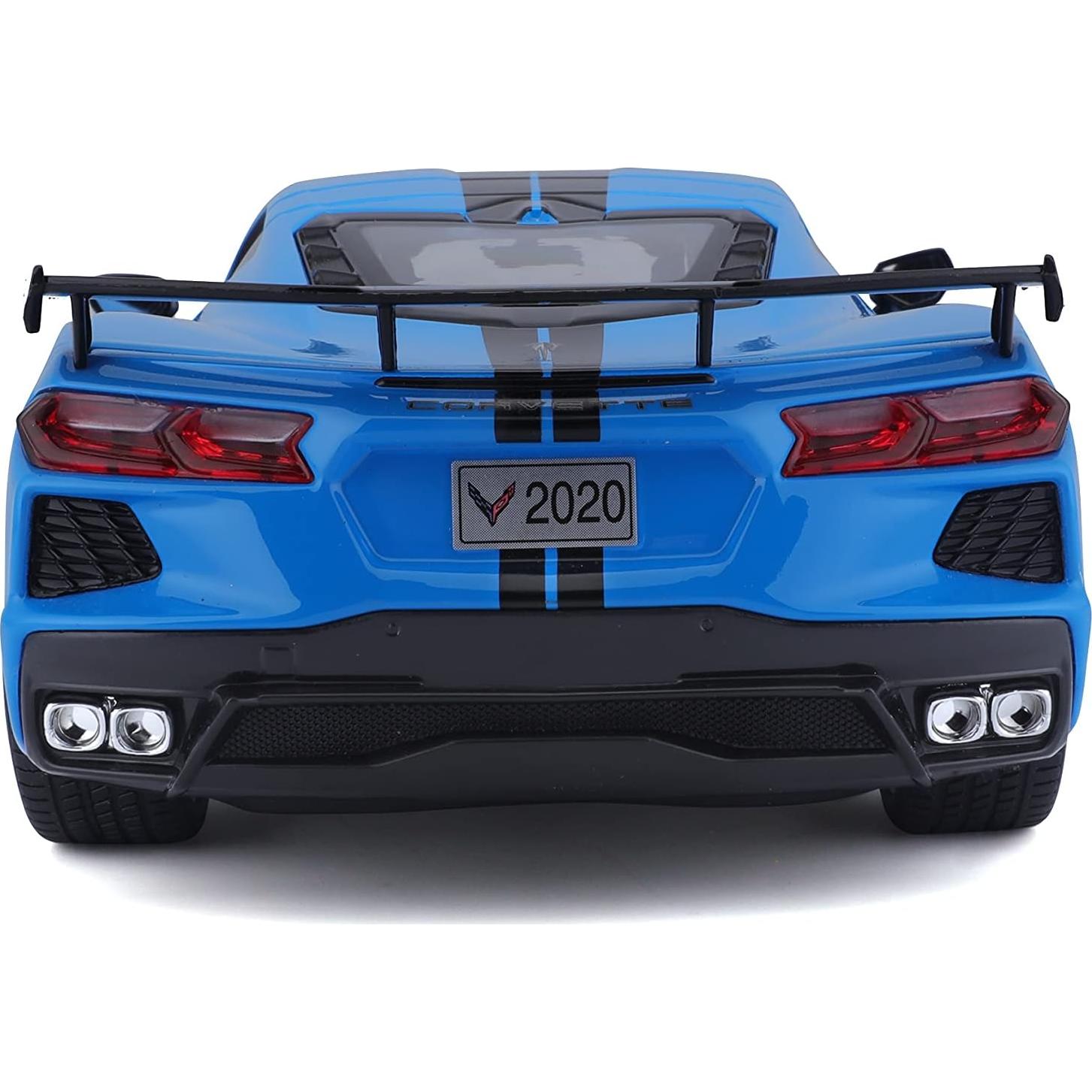 Maisto 1:18 Chevrolet Corvette Stingray Z51 Azul Detallado