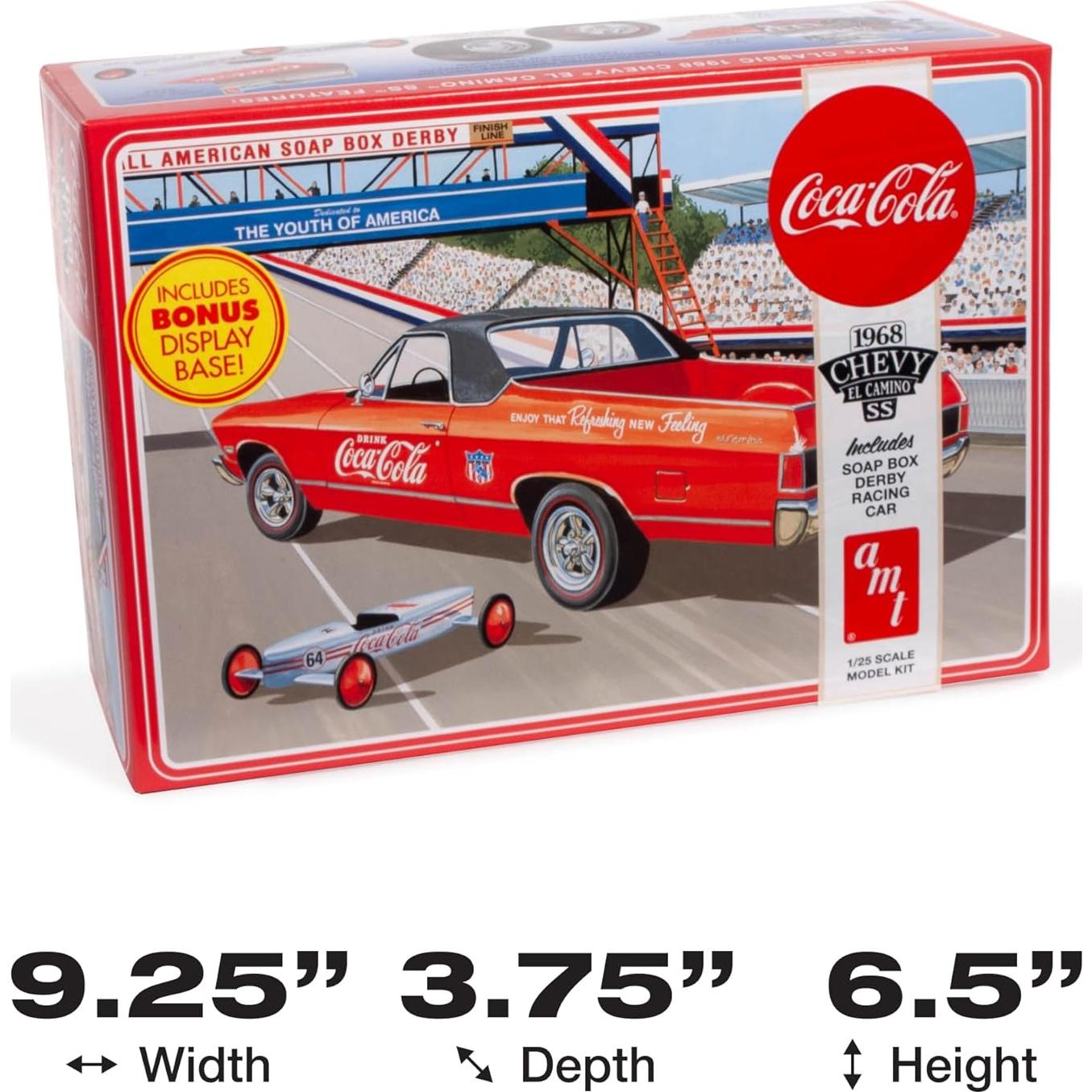 Kit de Modelo AMT 1968 Chevy El Camino SS Coca-Cola 1:25