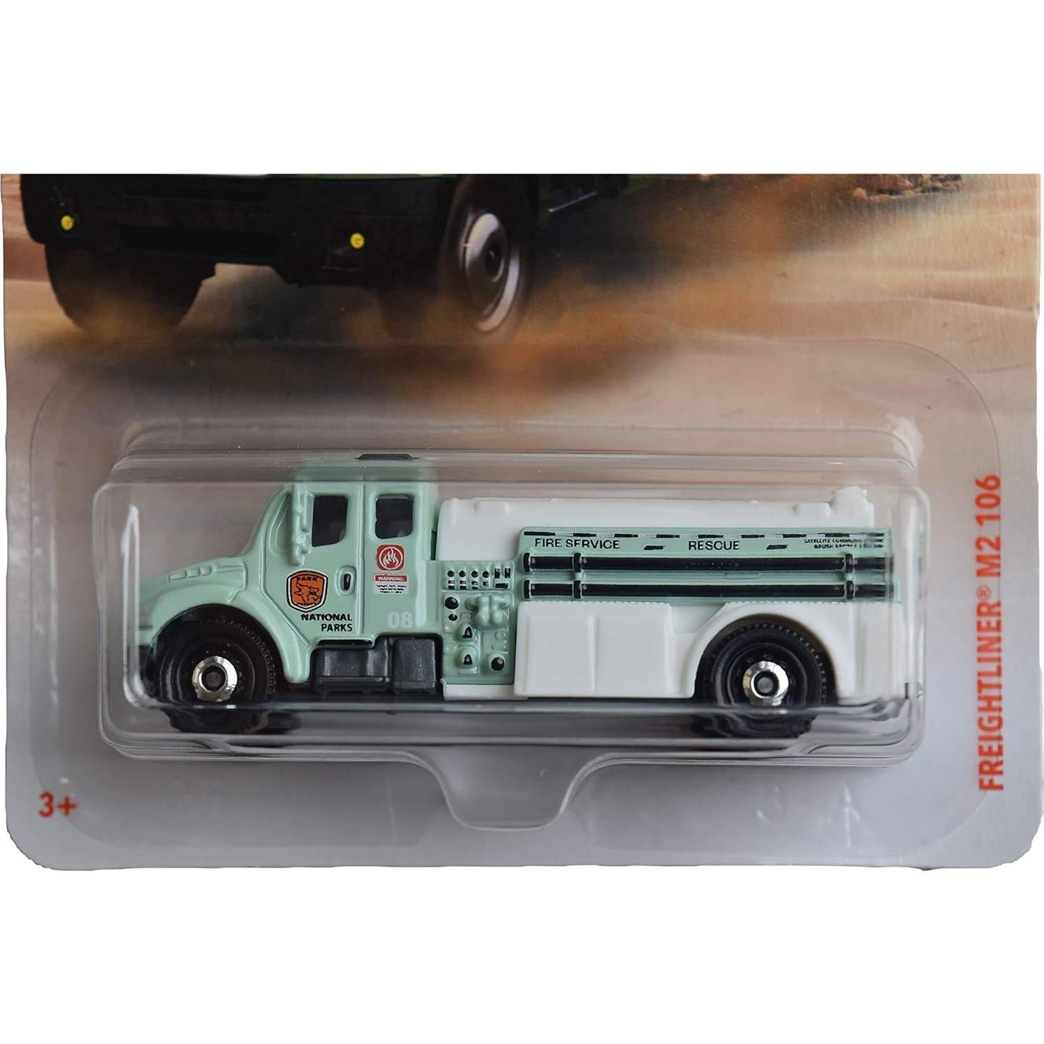 Camión de Bomberos Matchbox 2019 MBX Off-Road Verde