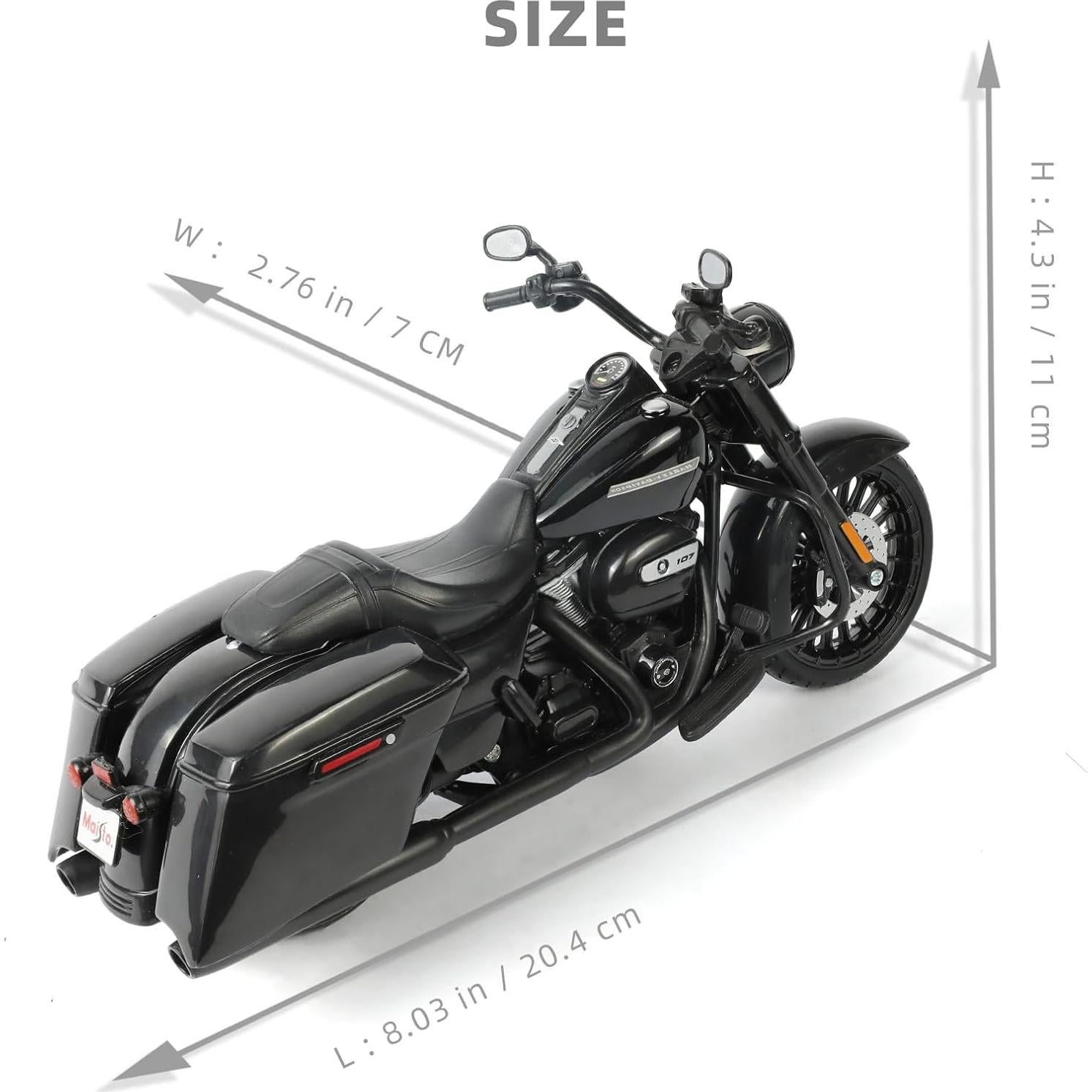 Moto de carretera especial Risopen 1:12 Harley Davidson