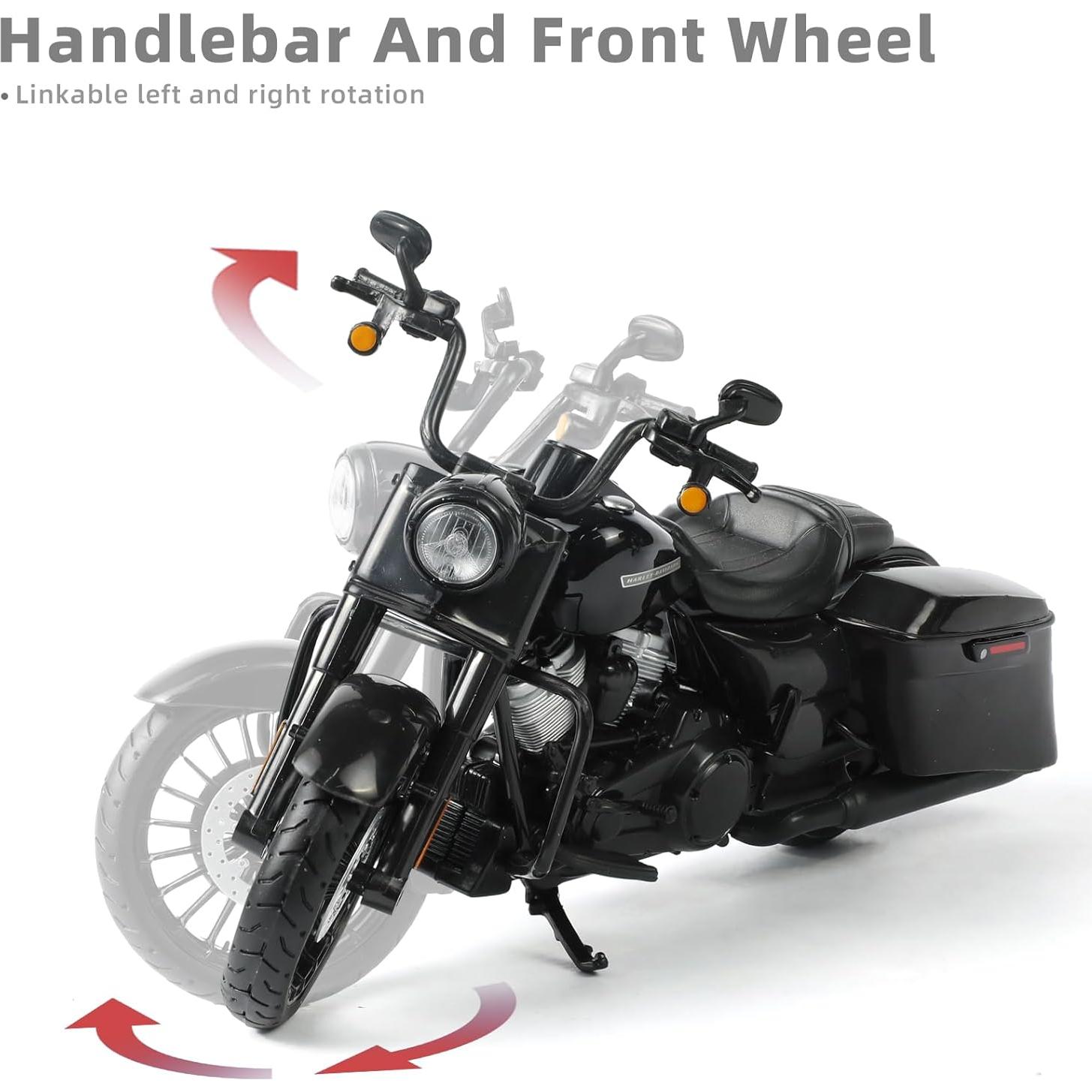 Moto de carretera especial Risopen 1:12 Harley Davidson