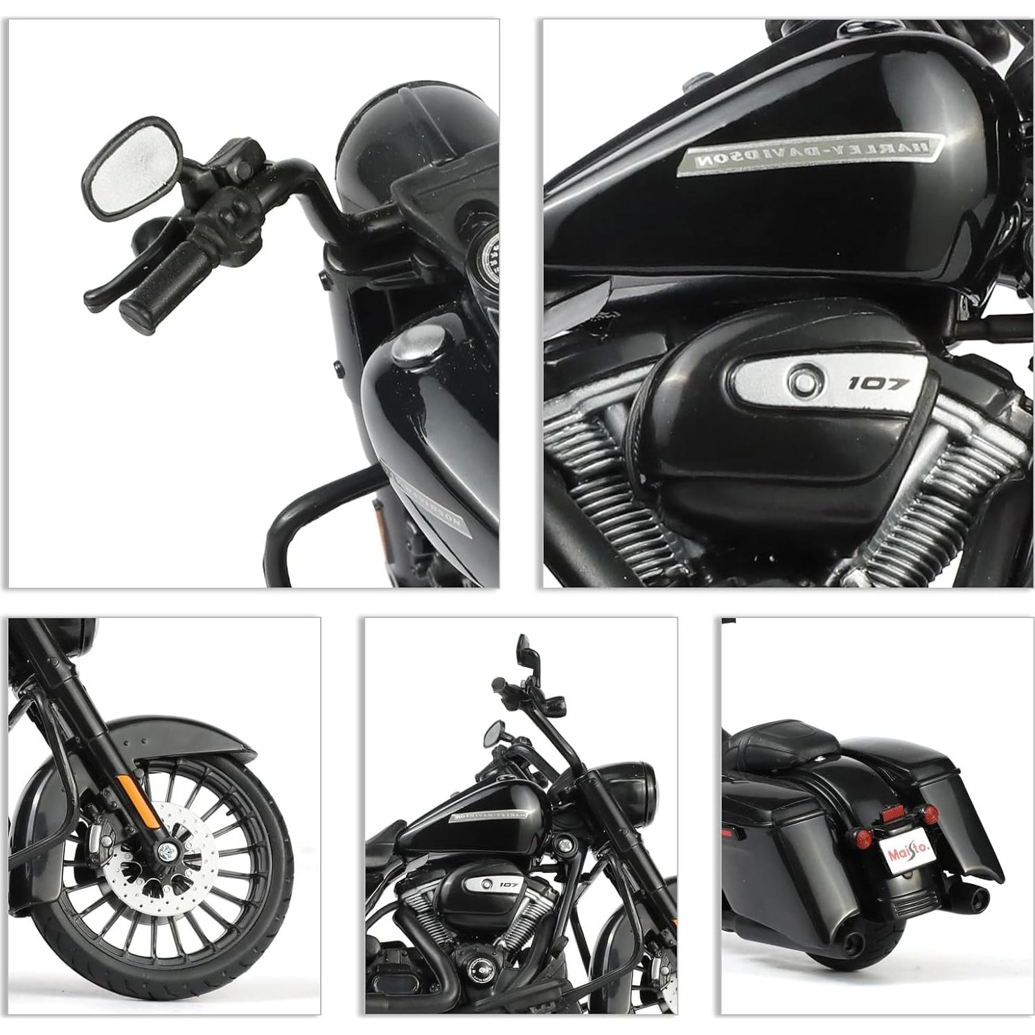 Moto de carretera especial Risopen 1:12 Harley Davidson