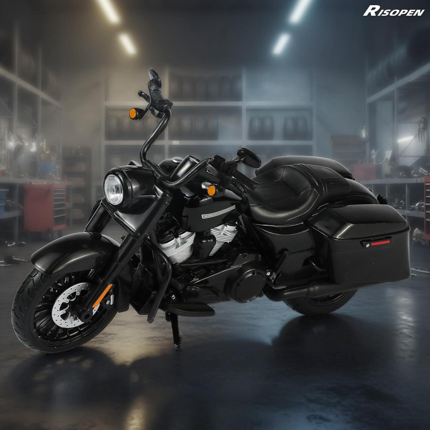 Moto de carretera especial Risopen 1:12 Harley Davidson