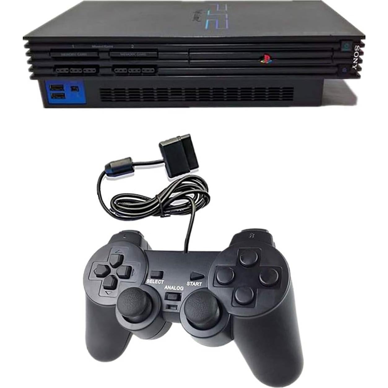 Controlador con cable Canmarin Doble Shock para PS2 - 2 Pack