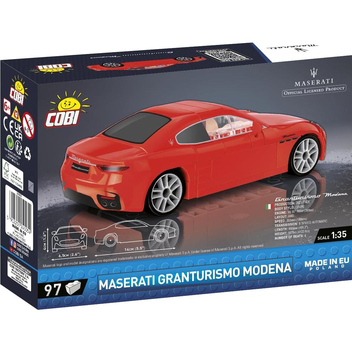 Bloques de Construcción COBI Maserati Granturismo 1:35