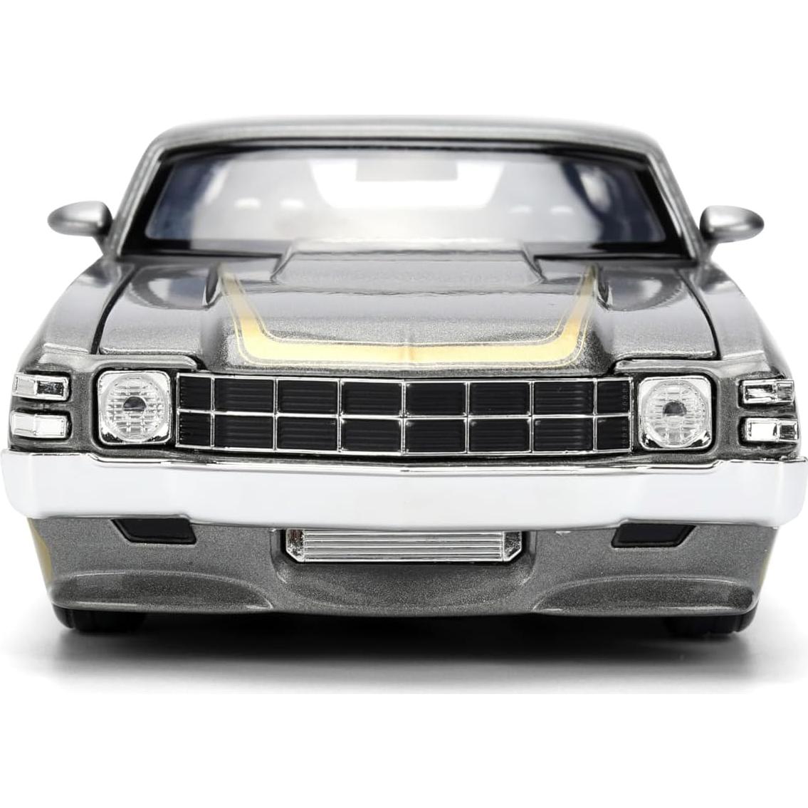 Coche Die-cast Jada Toys 1971 Chevy Chevelle 1:24 Gris