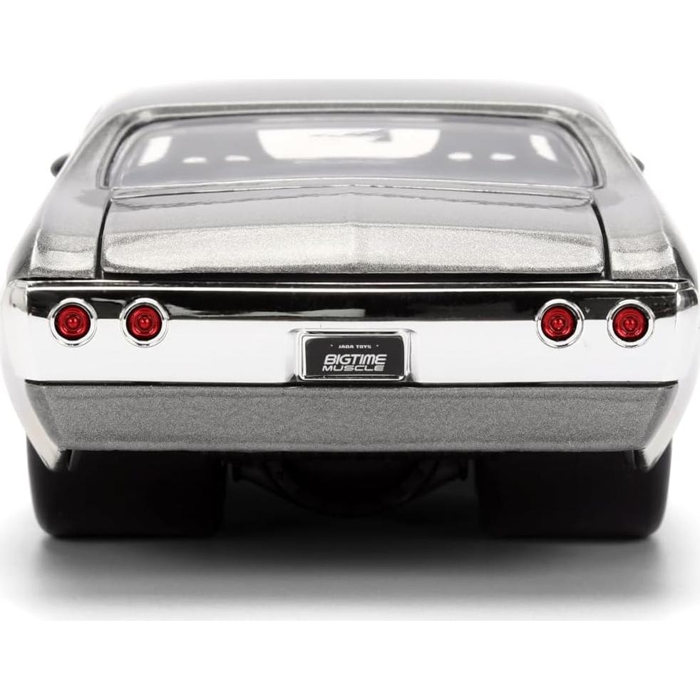 Coche Die-cast Jada Toys 1971 Chevy Chevelle 1:24 Gris