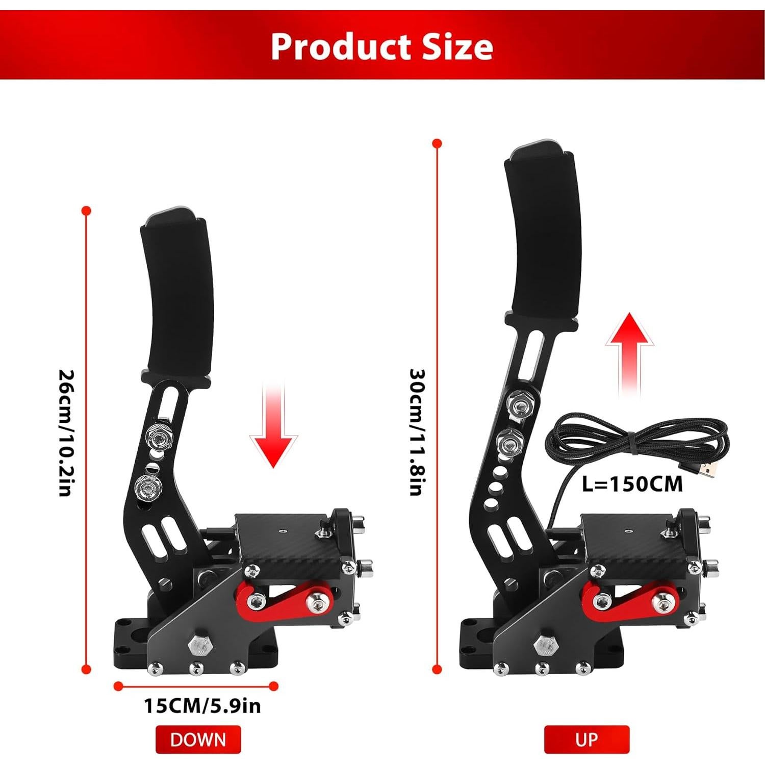 Freno de Mano Progresivo ANDO RACING para G920 PC/Xbox