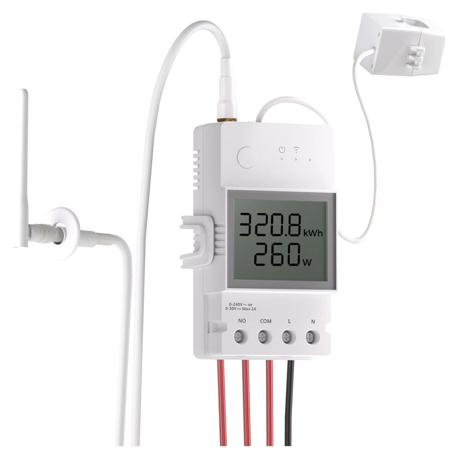 Medidor de Potencia Inteligente SONOFF POWCT WiFi 100A