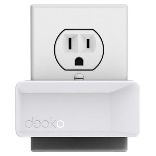 Enchufe Inteligente Deako, Control Remoto, 15A, Blanco