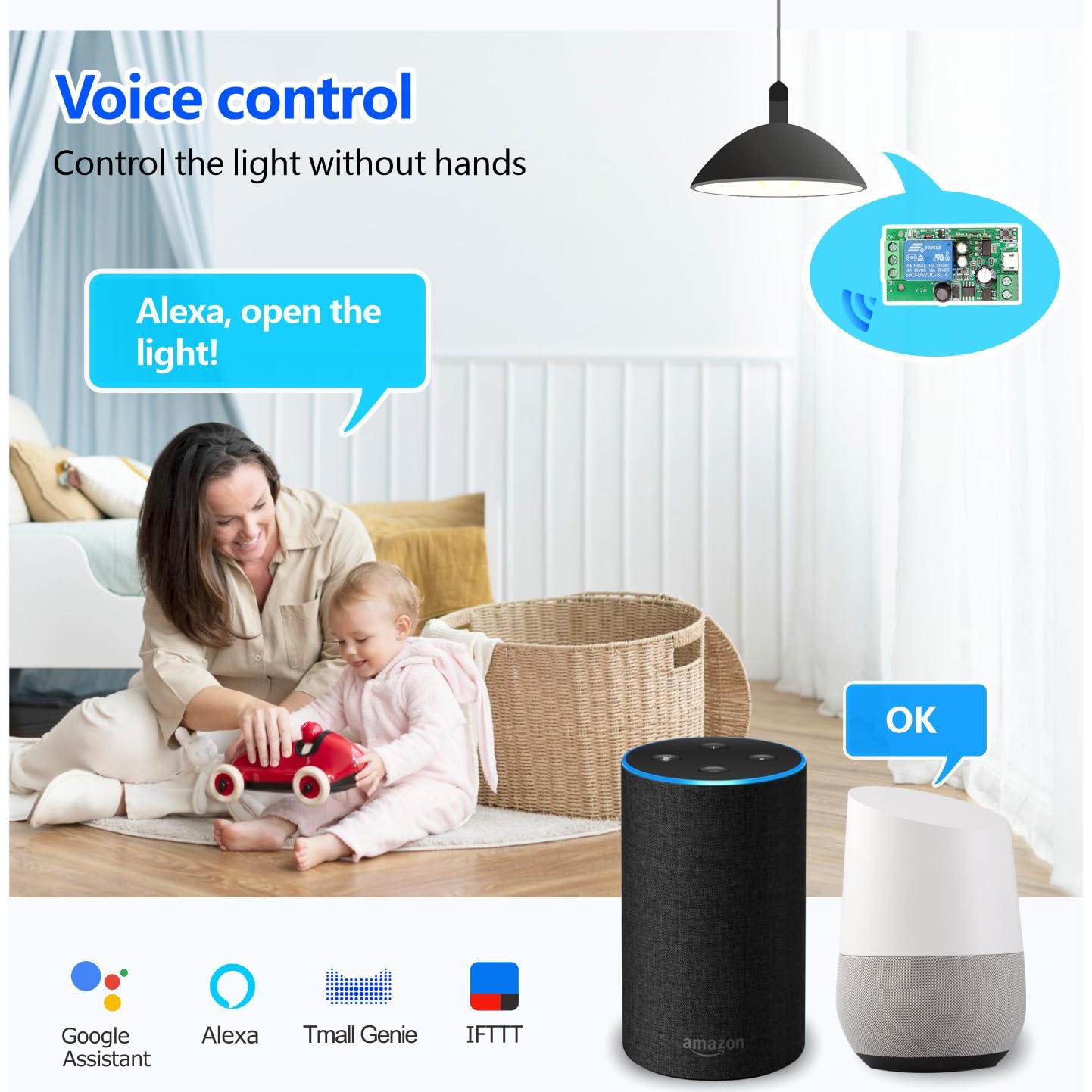 Interruptor Inteligente WiFi DieseRC EW748 4x1 Control APP