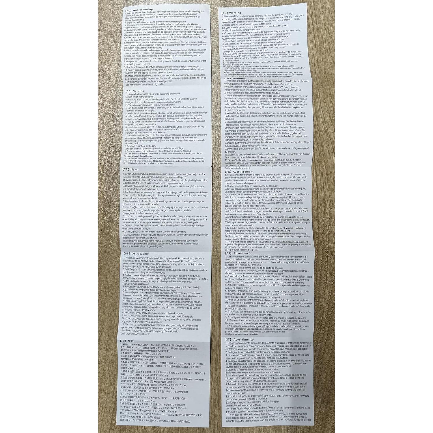 Interruptor Inteligente WiFi DieseRC EW748 4x1 Control APP