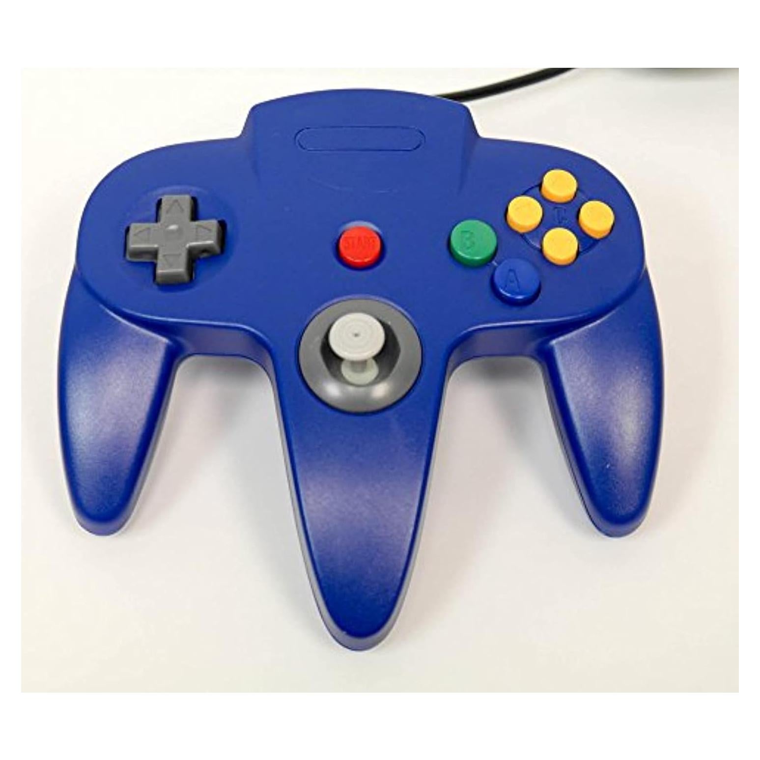 Controlador USB N64 Azul Mars Devices para PC y Mac