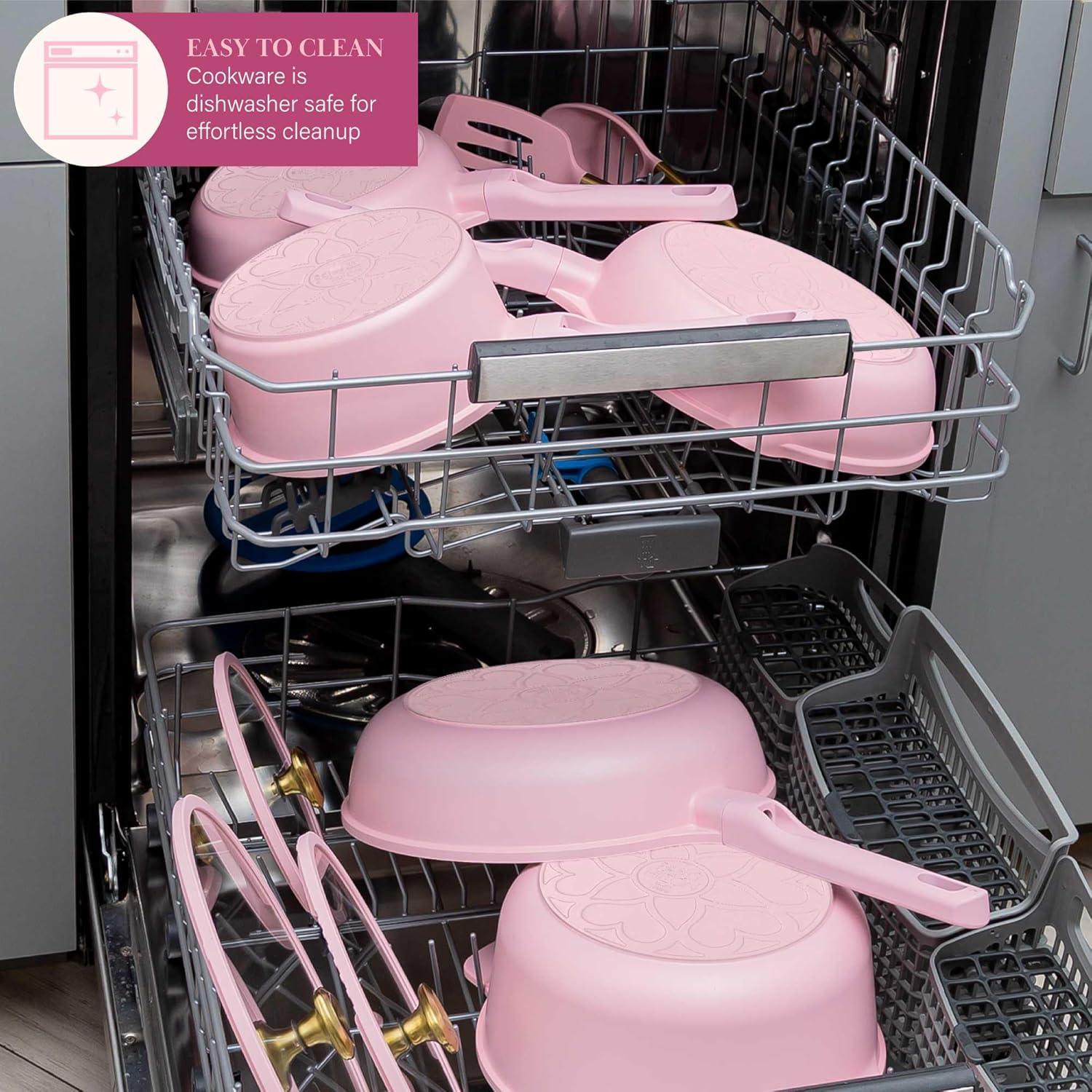Juego de Utensilios de Cocina Paris Hilton 10 Piezas Rosa